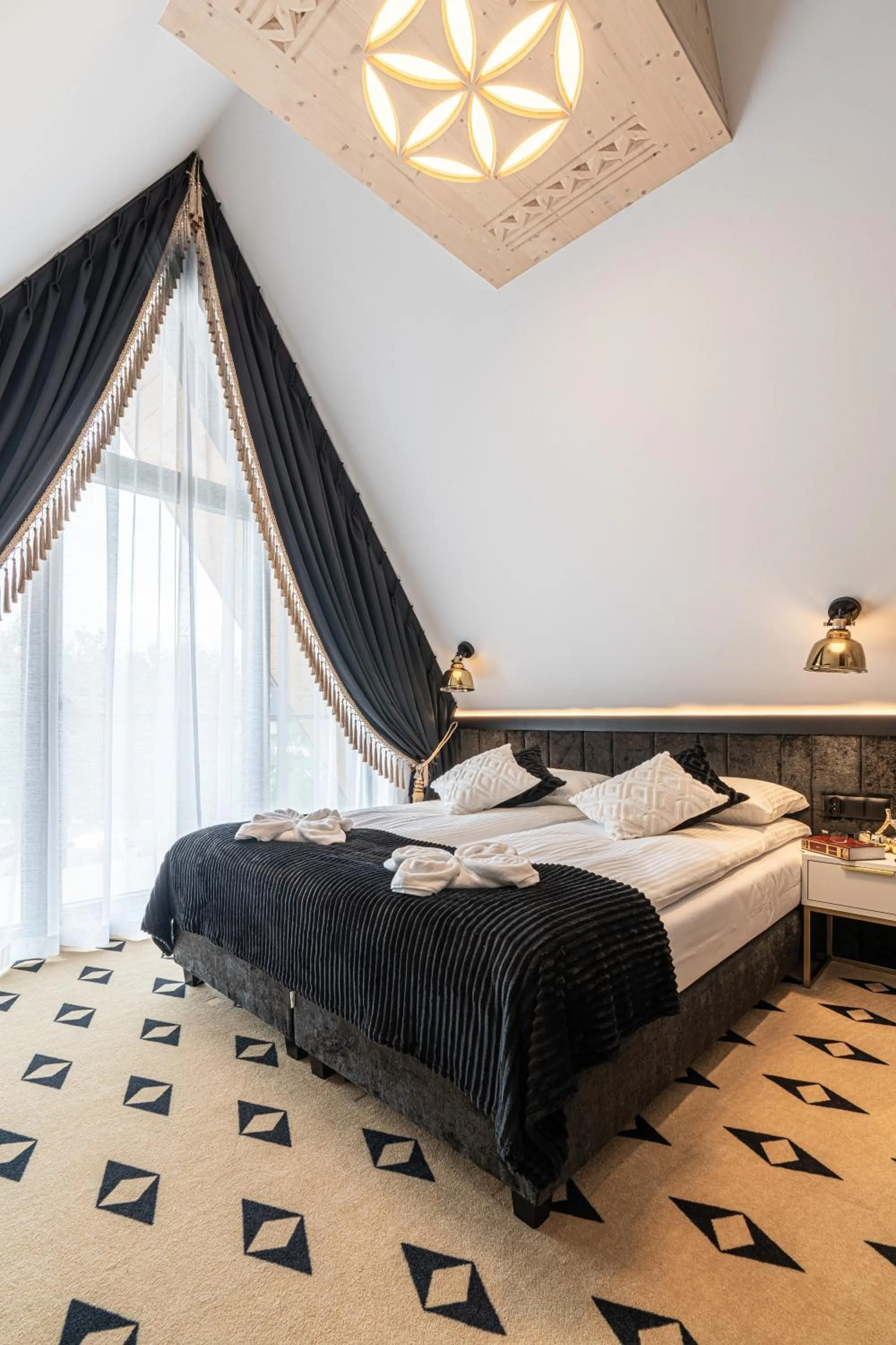 Bedroom, Bed in Góralska Rezydencja