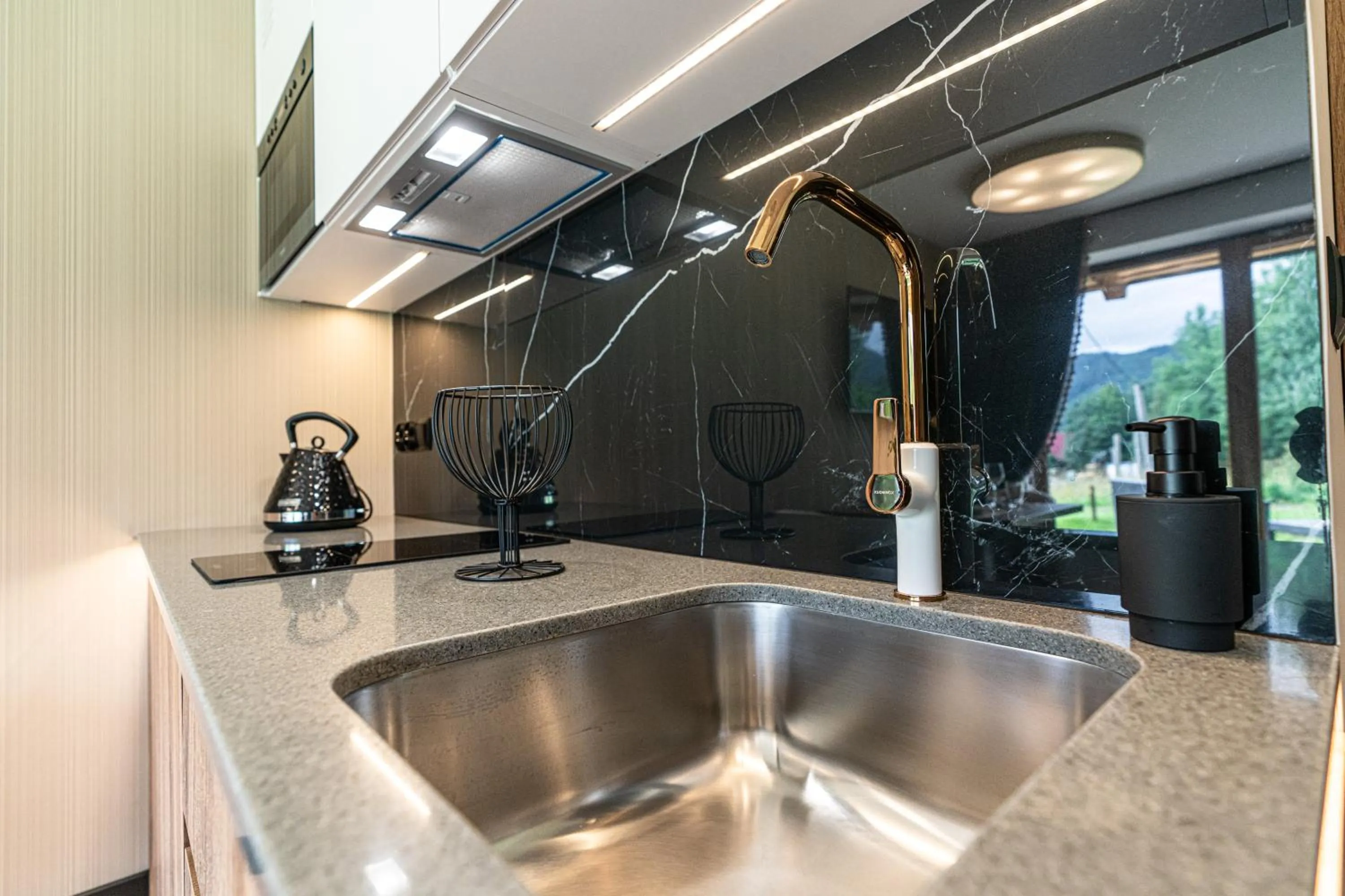 Kitchen or kitchenette in Góralska Rezydencja