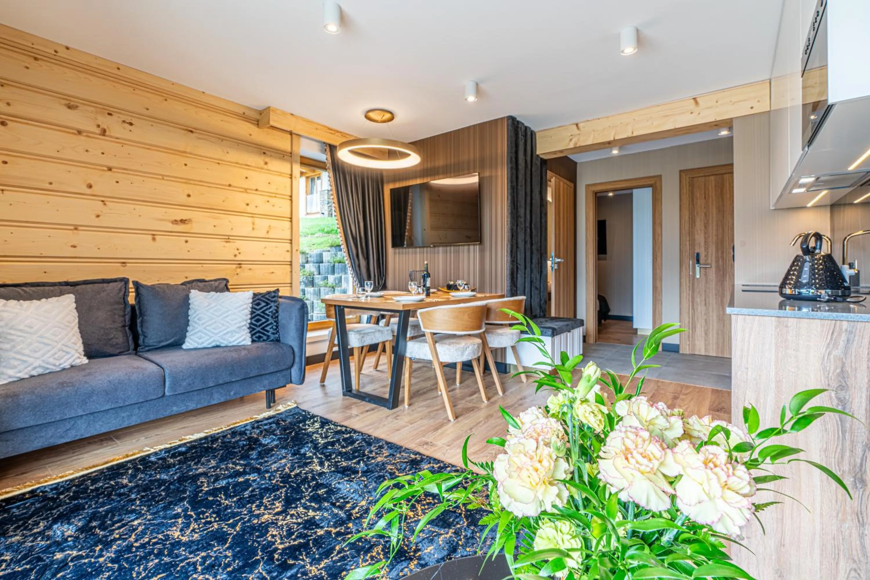 Kitchen or kitchenette in Góralska Rezydencja