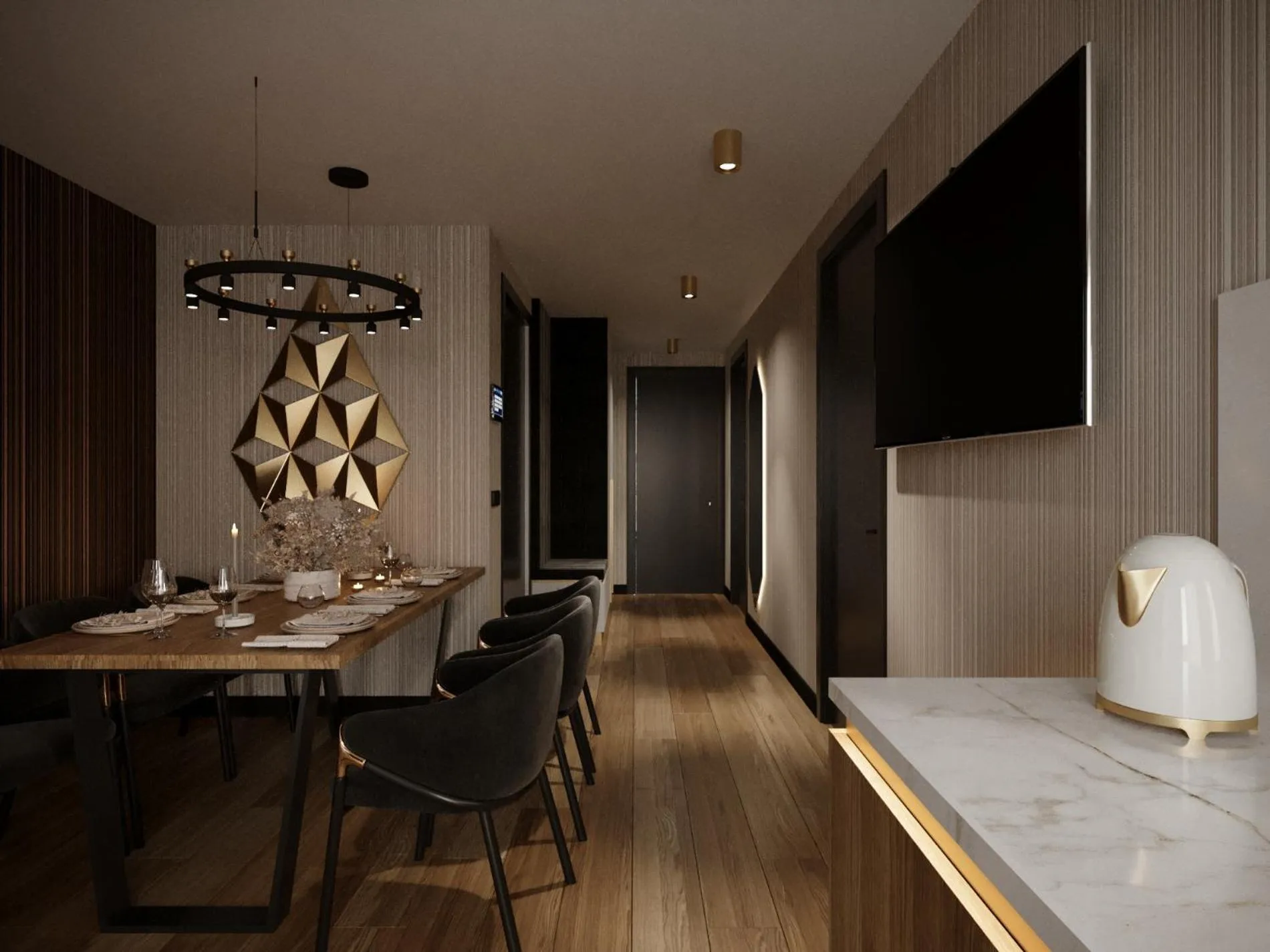 Living room in Góralska Rezydencja