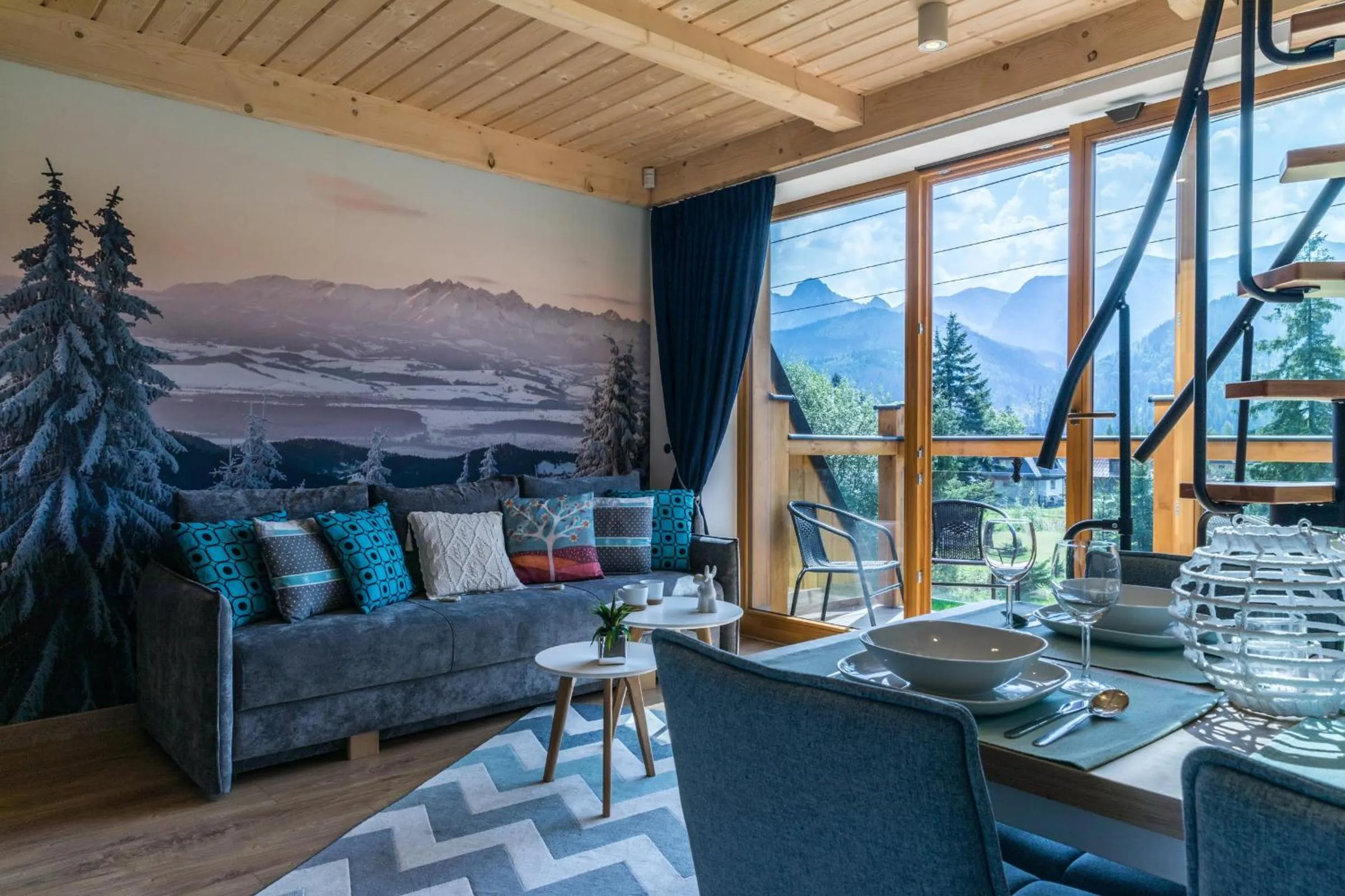 Living room in Góralska Rezydencja