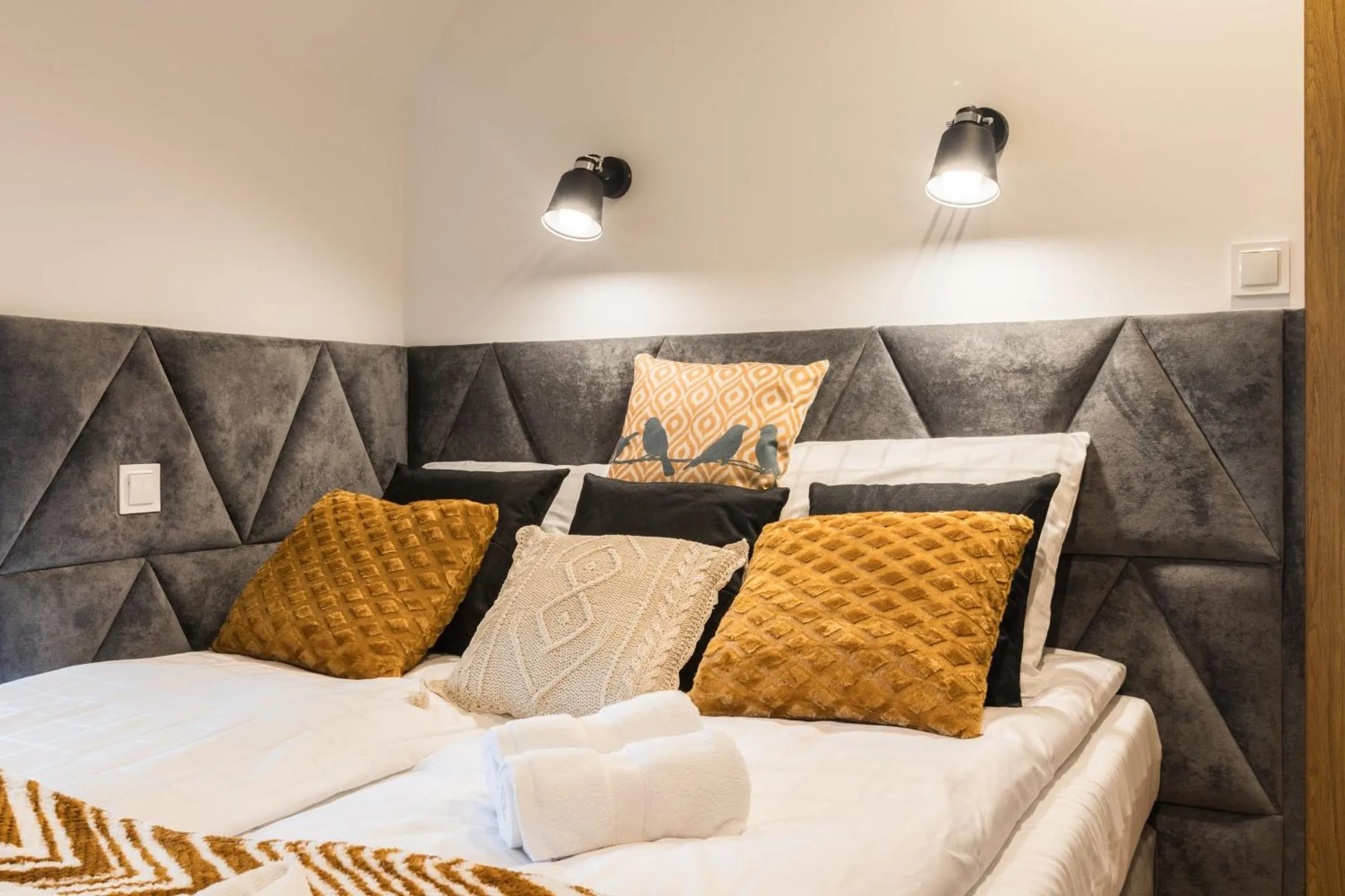 Bedroom, Bed in Góralska Rezydencja