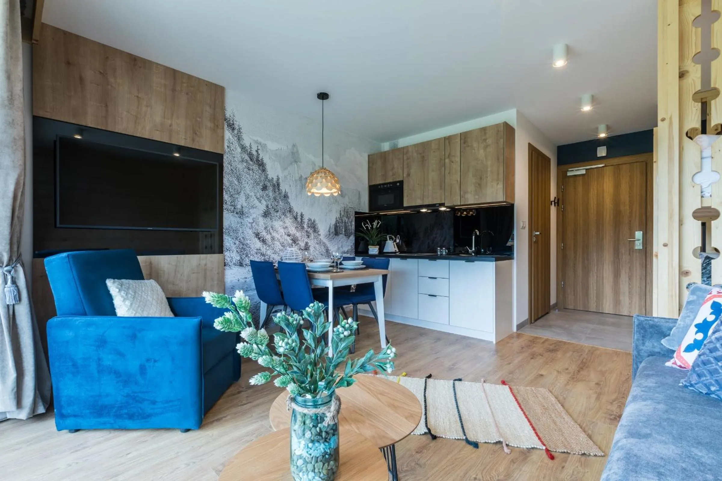 Kitchen or kitchenette in Góralska Rezydencja