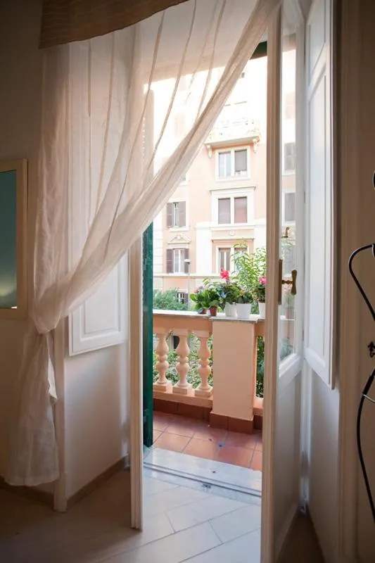 Balcony/Terrace, Bed in Il Mondo Di Amelia