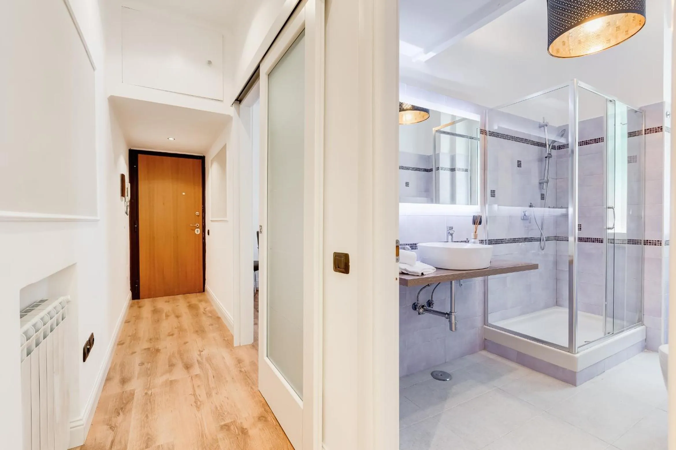 Facade/entrance in Vaticano Private Apartment