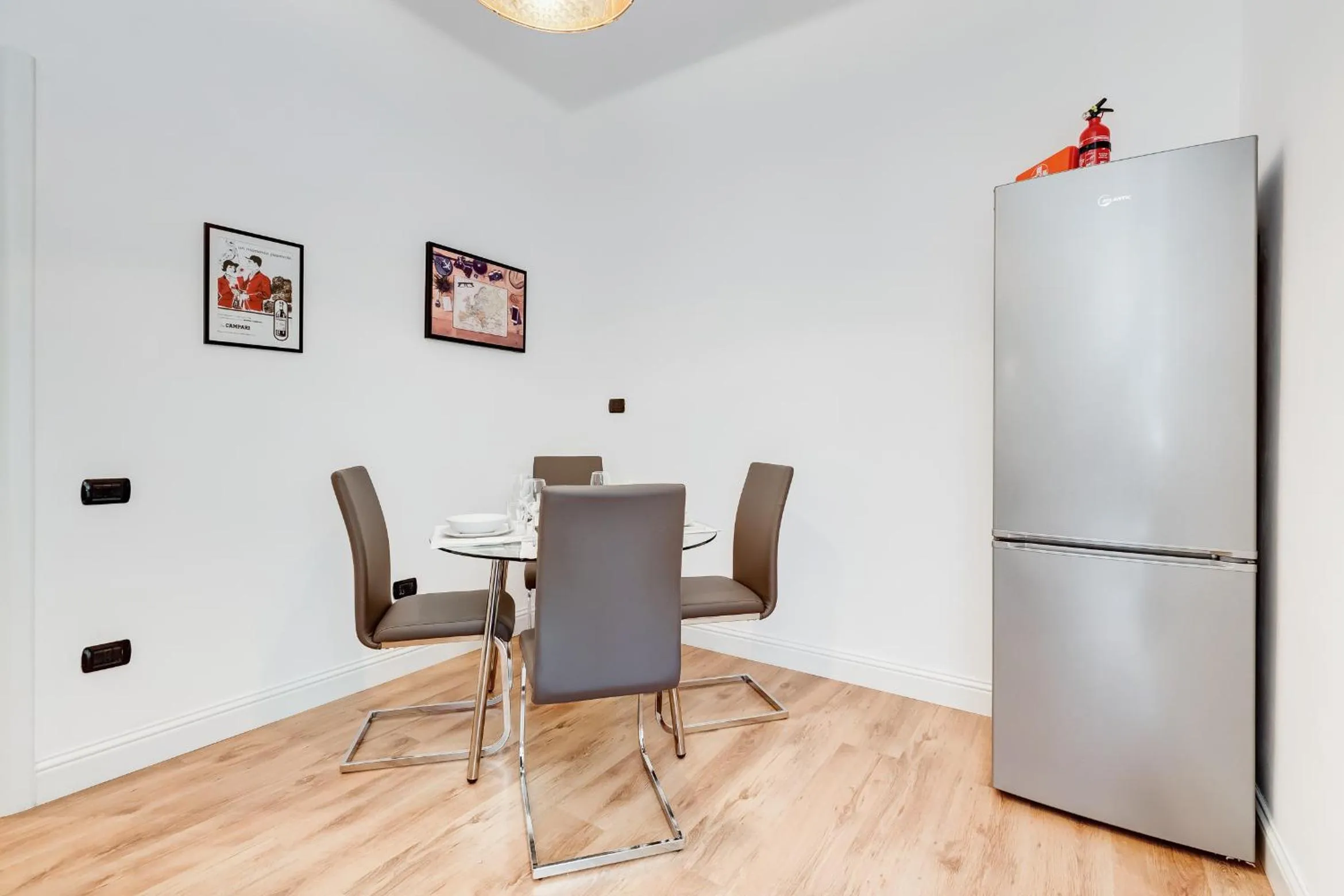 Kitchen or kitchenette in Vaticano Private Apartment