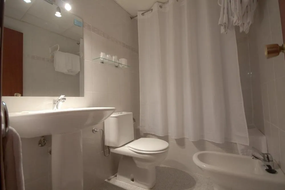 Bathroom in Hotel Fornos