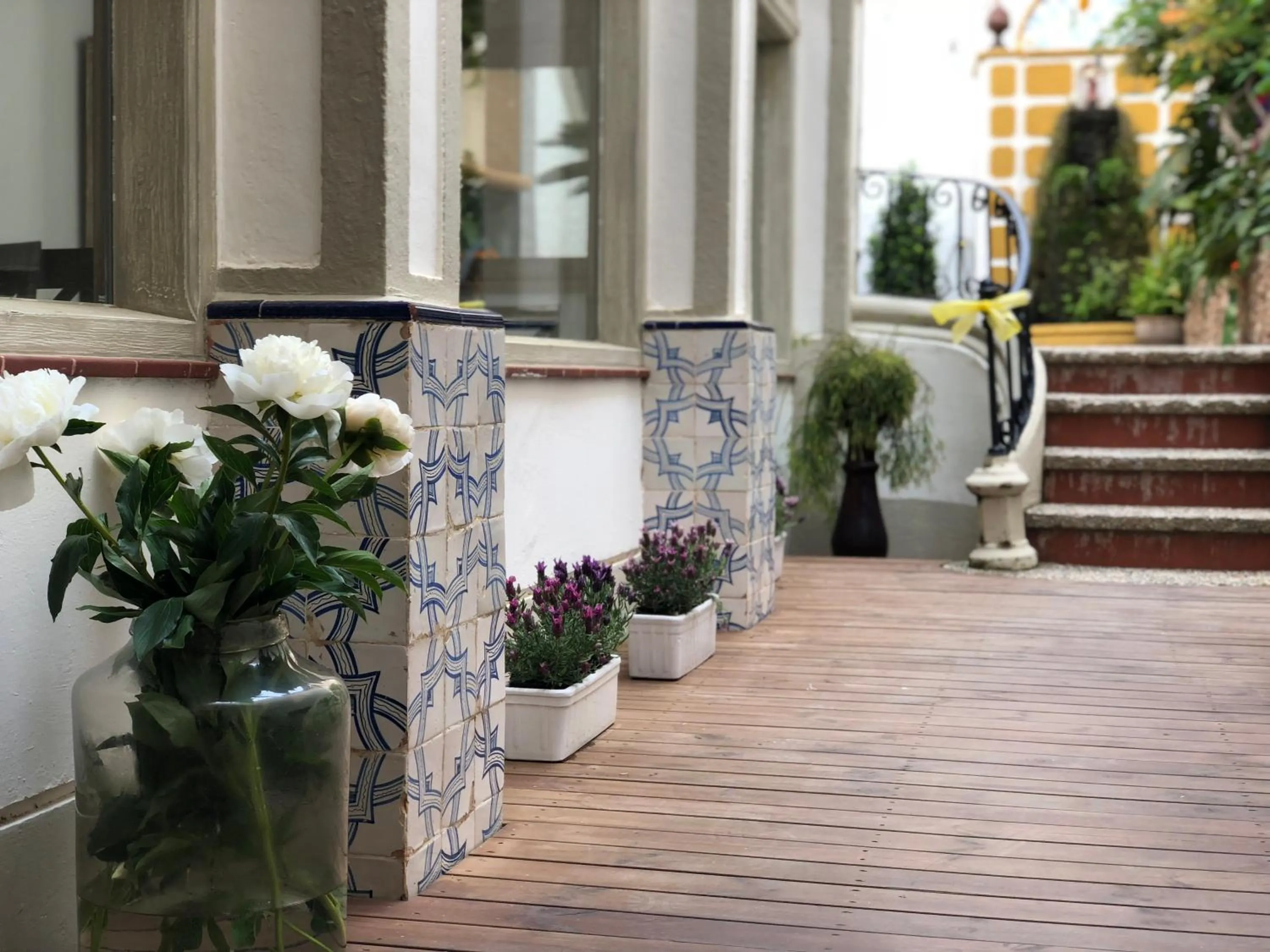 Patio in Sa Voga Hotel & Spa