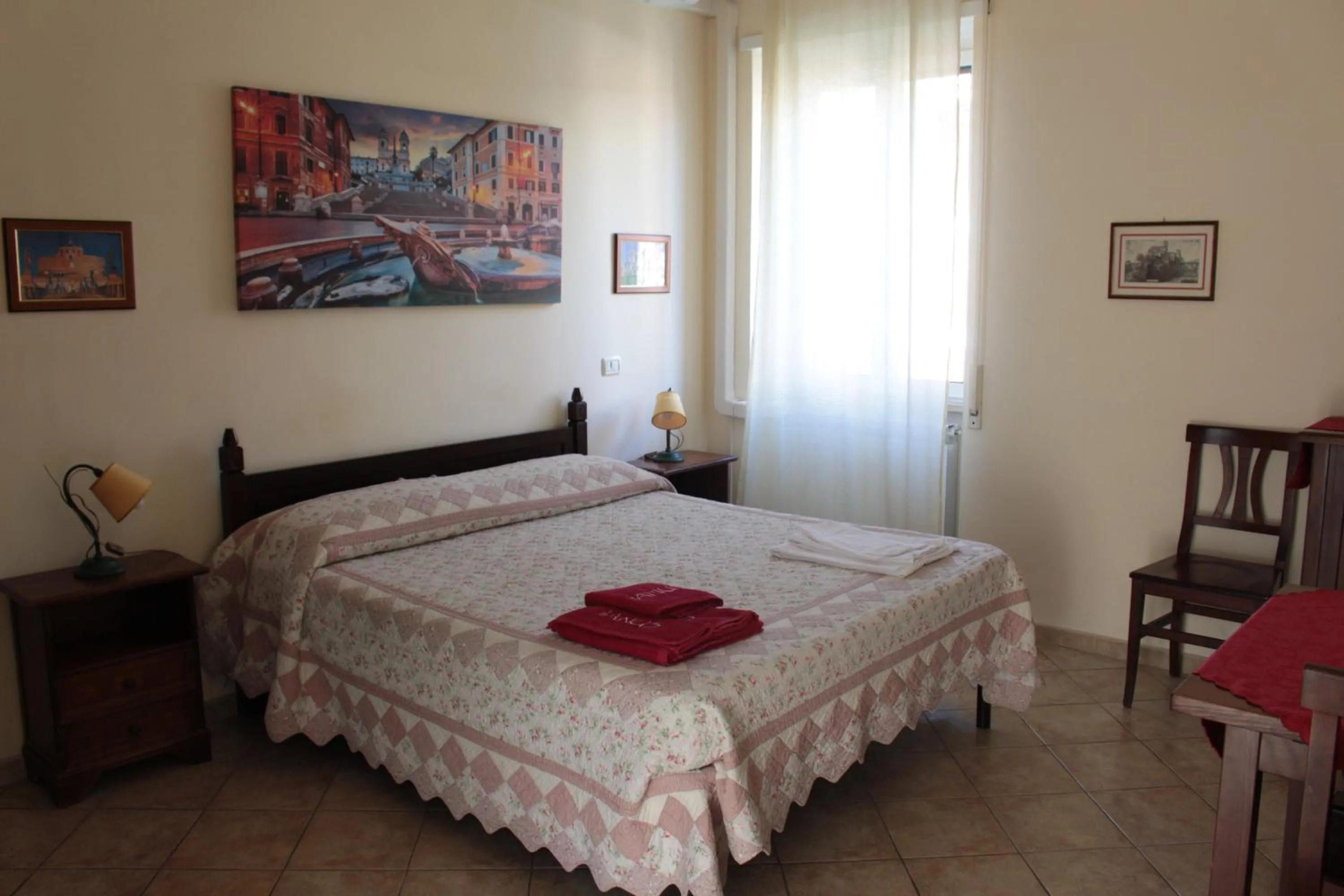 Bed in Ianus Guest House