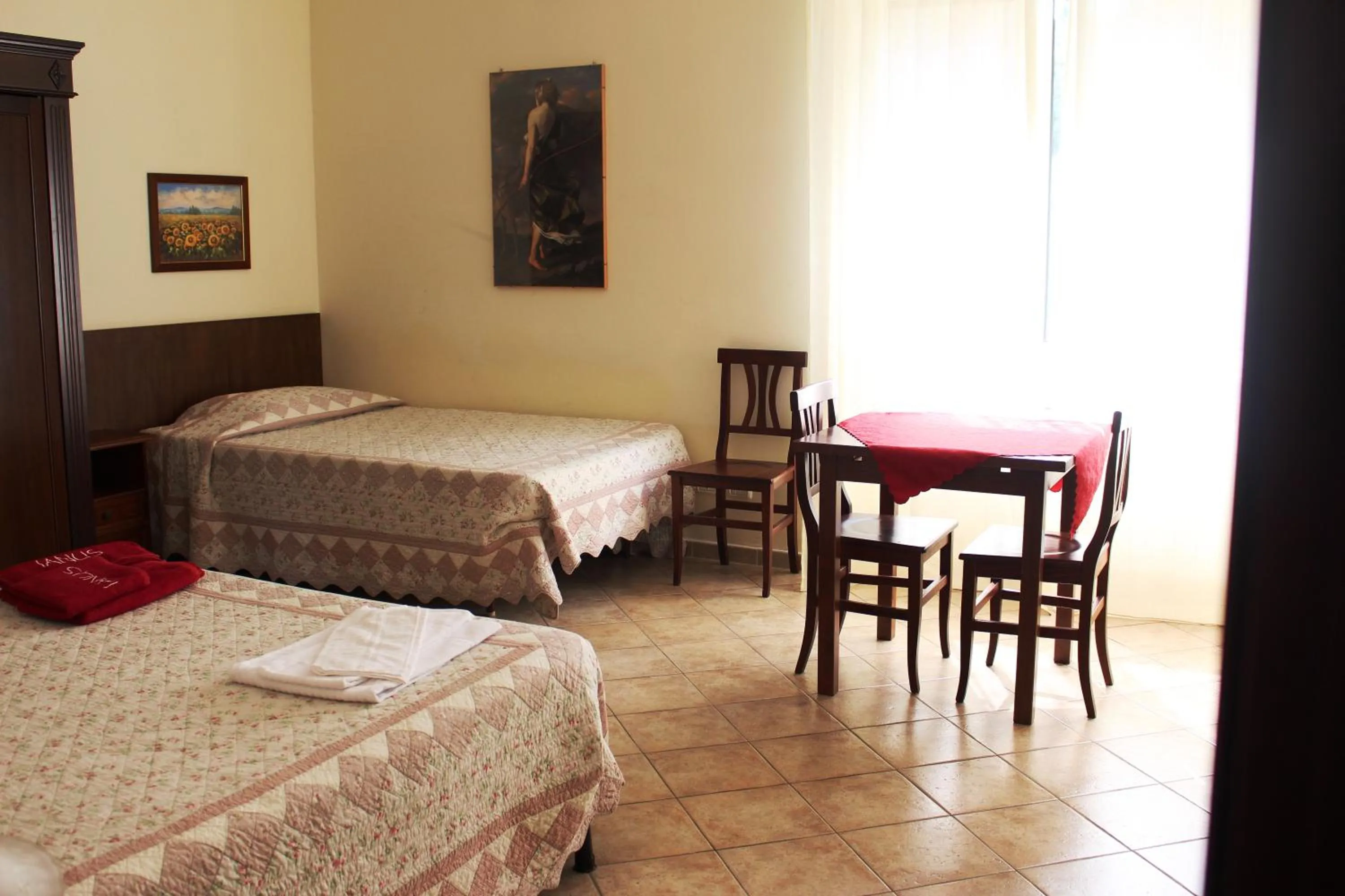 Bed in Ianus Guest House