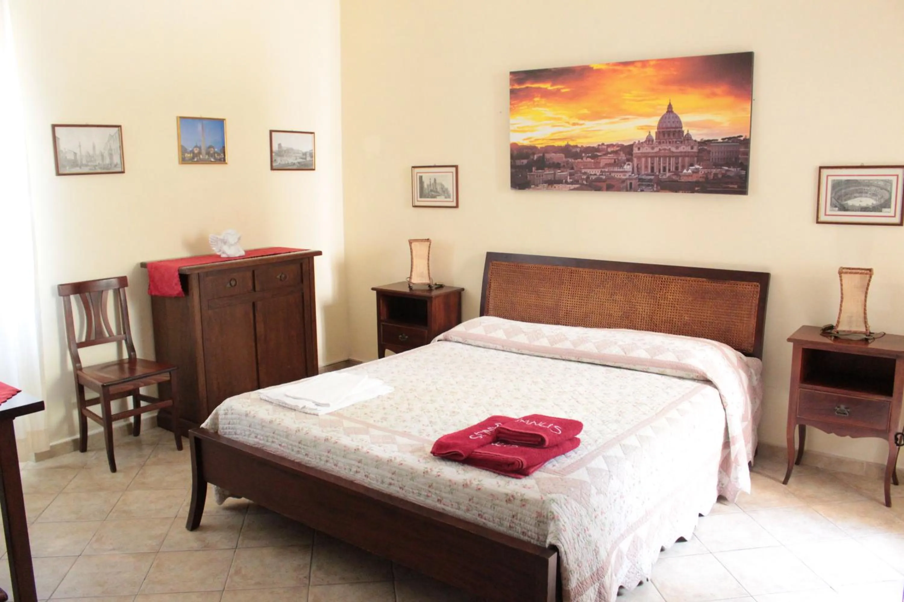 Bed in Ianus Guest House