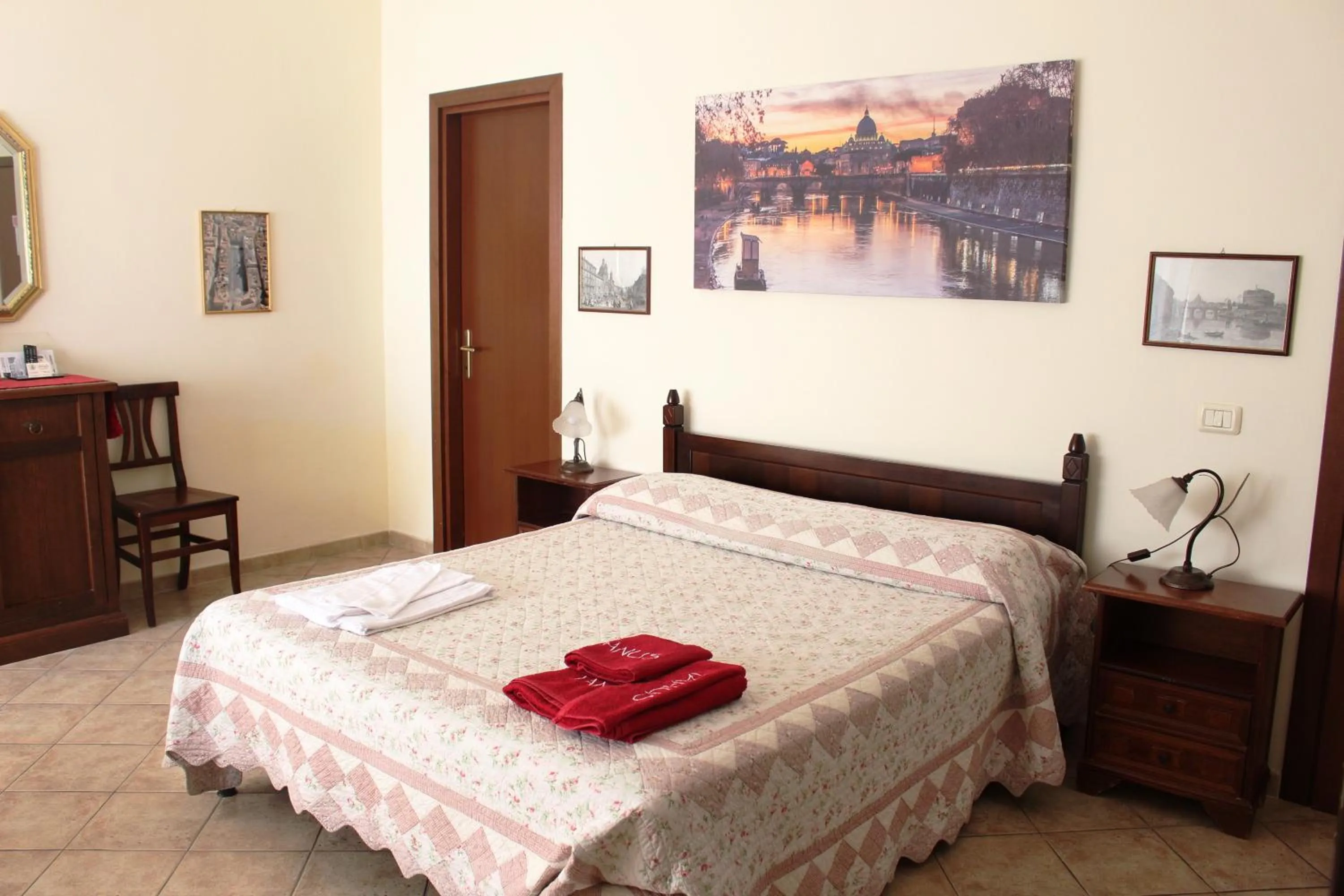 Bed in Ianus Guest House