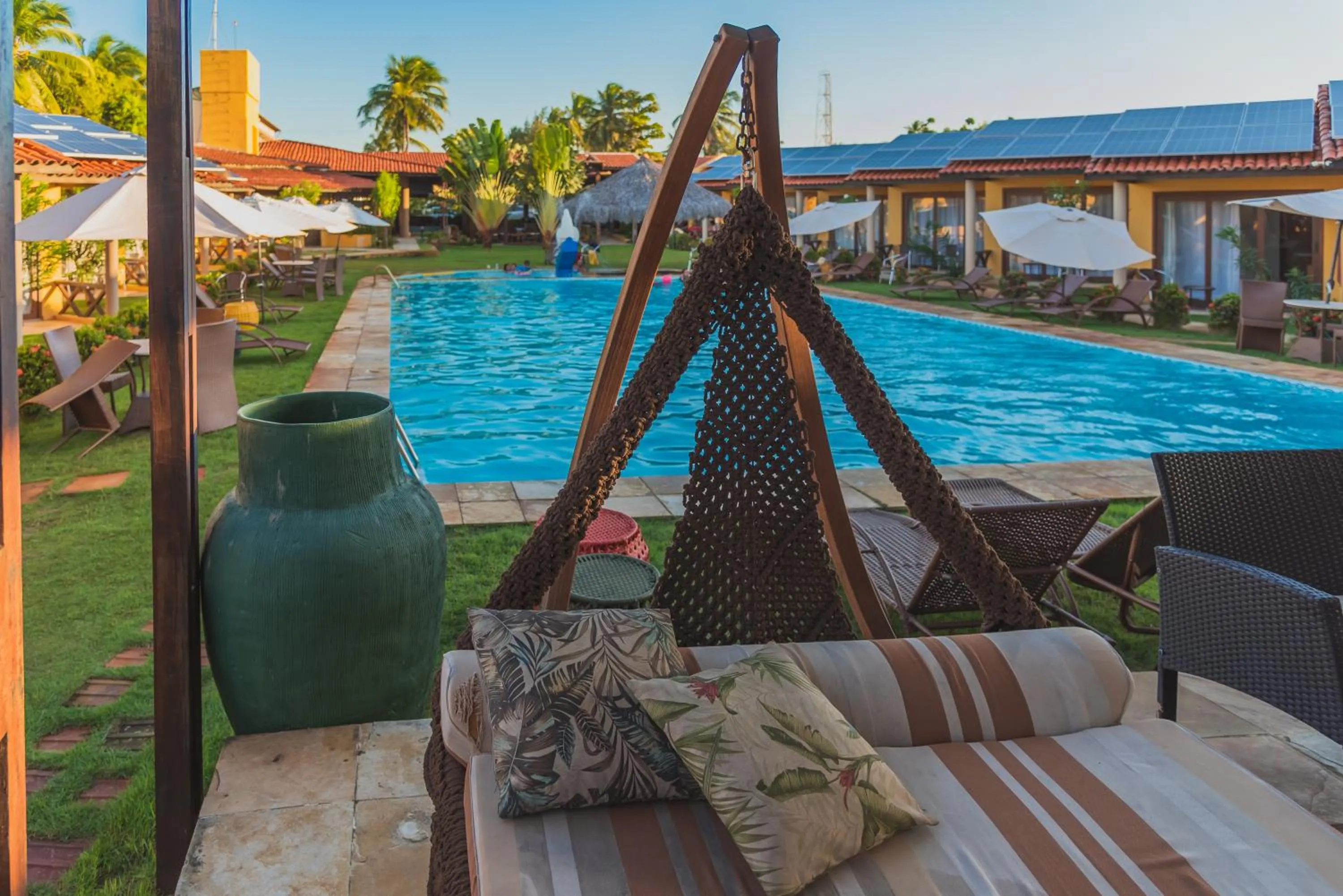 Garden view in Almai Cumbuco