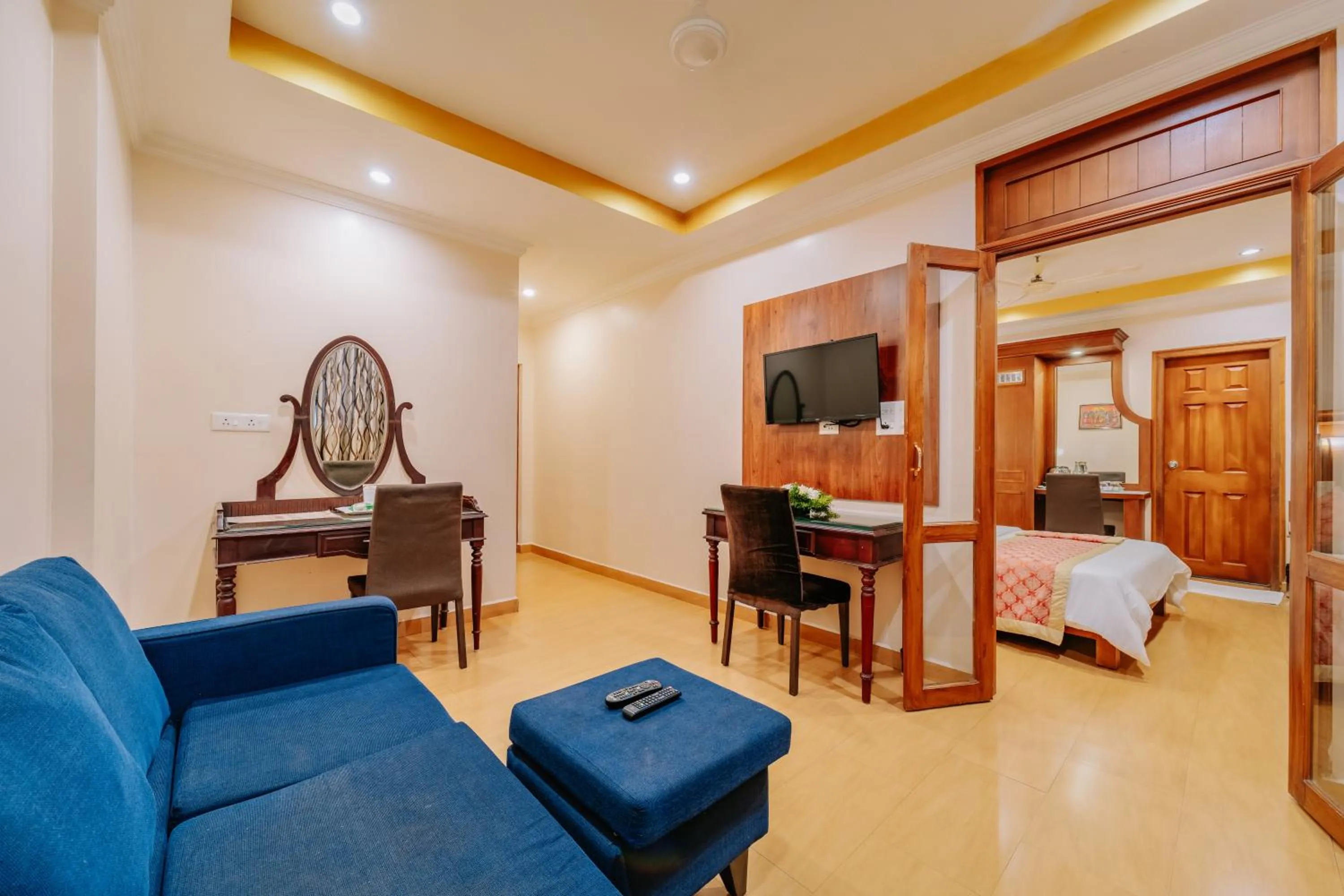 Bed in Seasons Thekkady