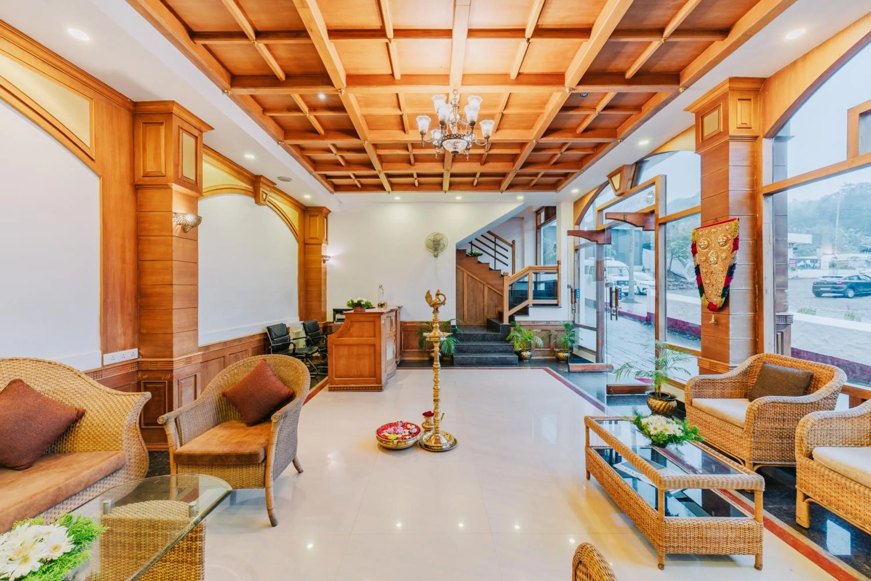 Lobby or reception in Seasons Thekkady