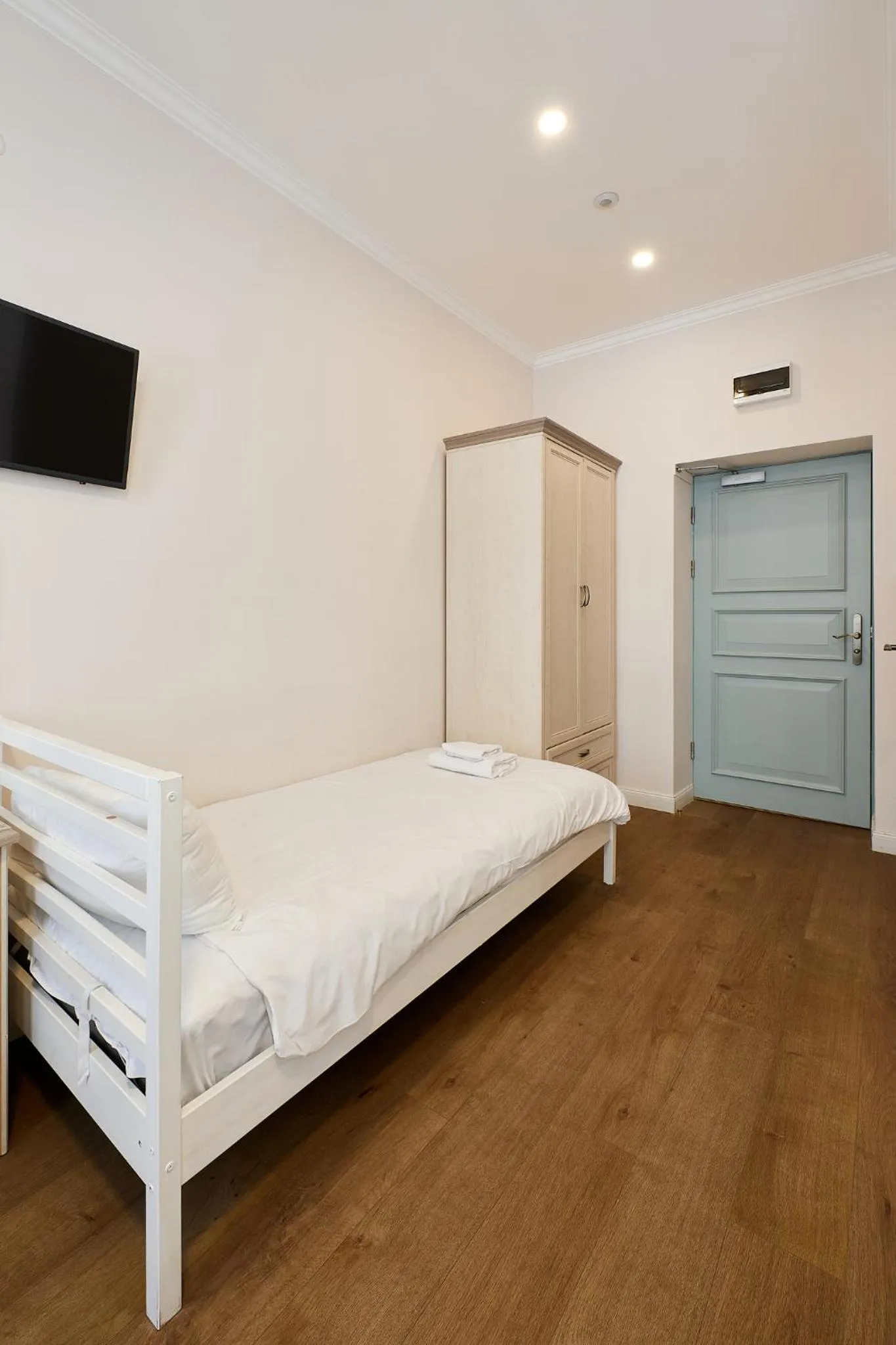 Bed in Stabu Sēta Residence