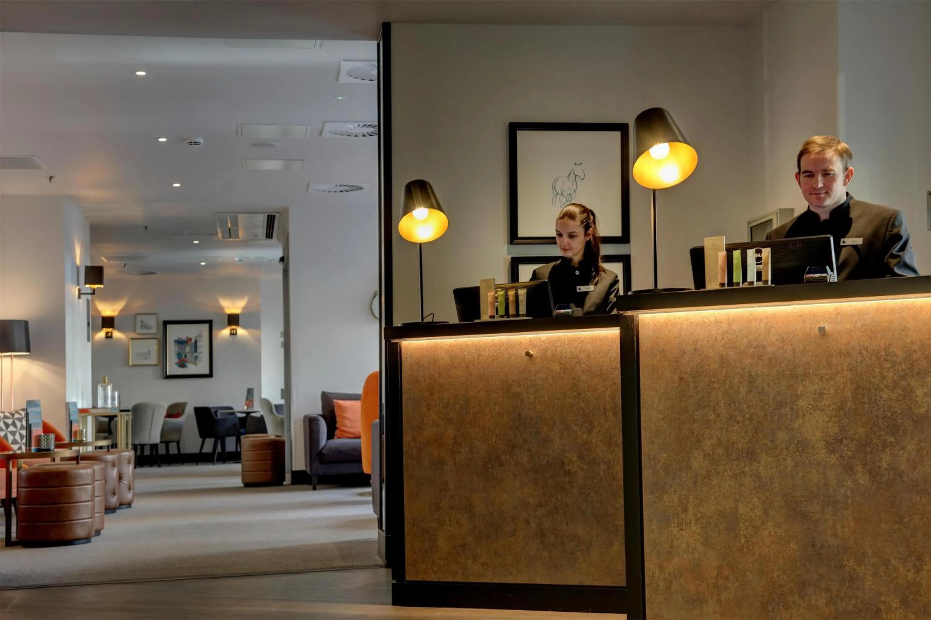 Lobby or reception in Ten Hill Place