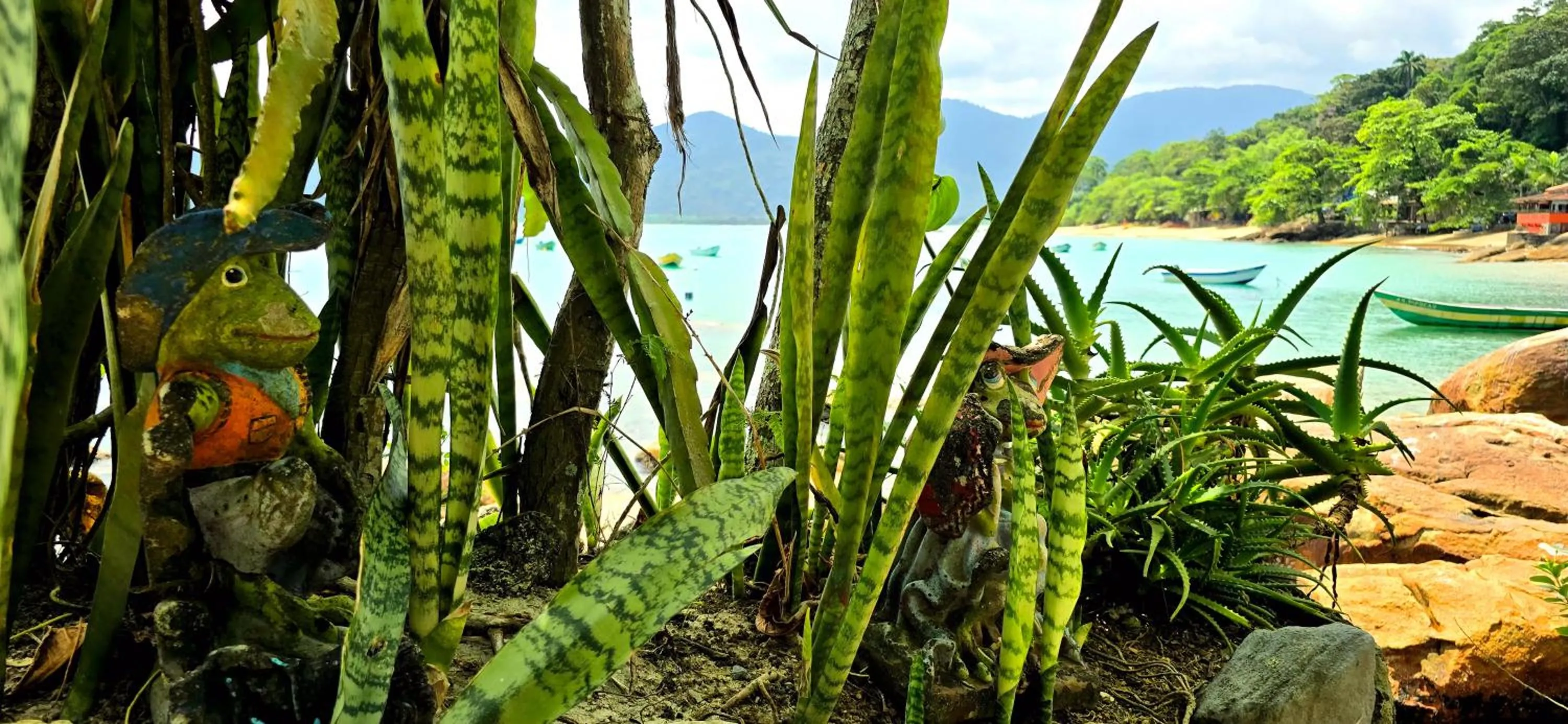 Beach in Pousada Sobre As Ondas de Picinguaba