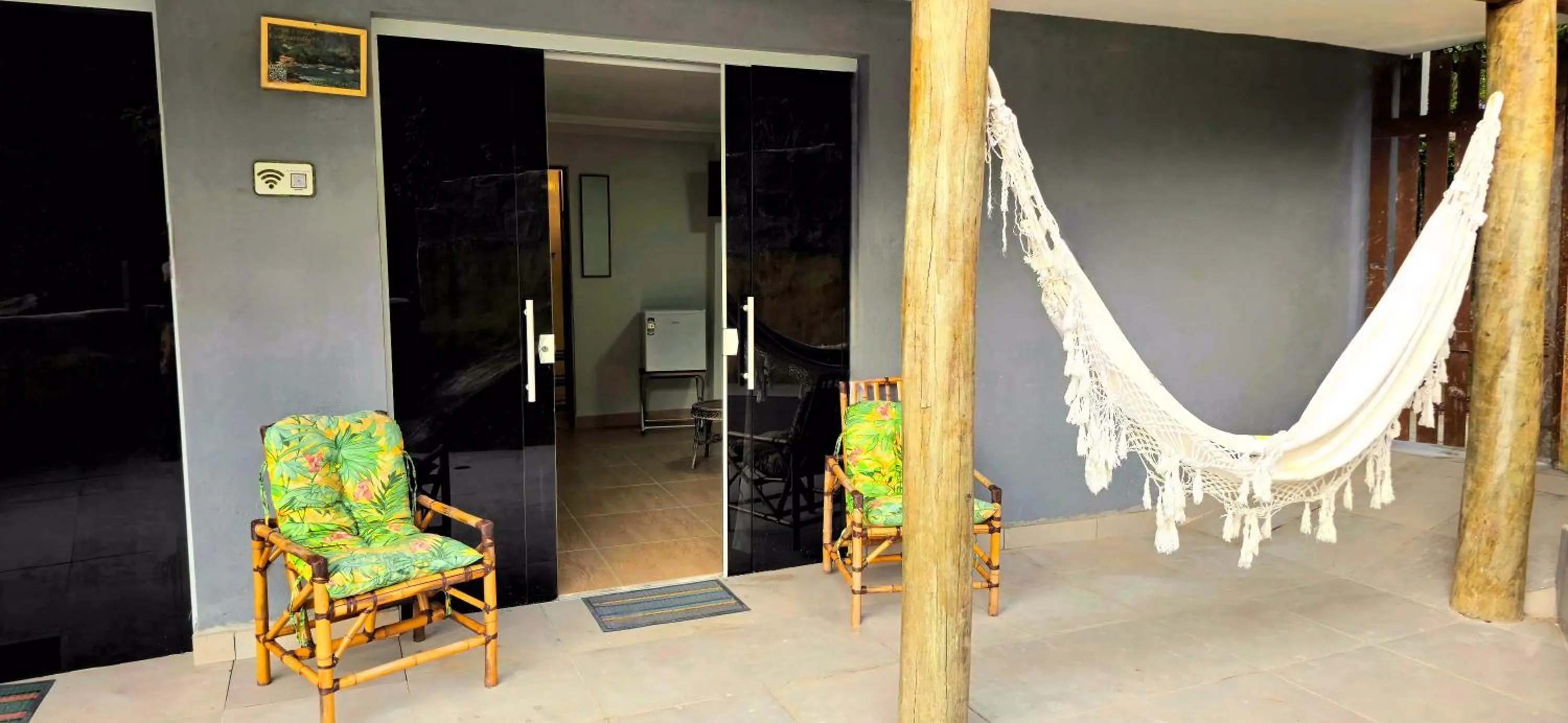 Patio in Pousada Sobre As Ondas de Picinguaba