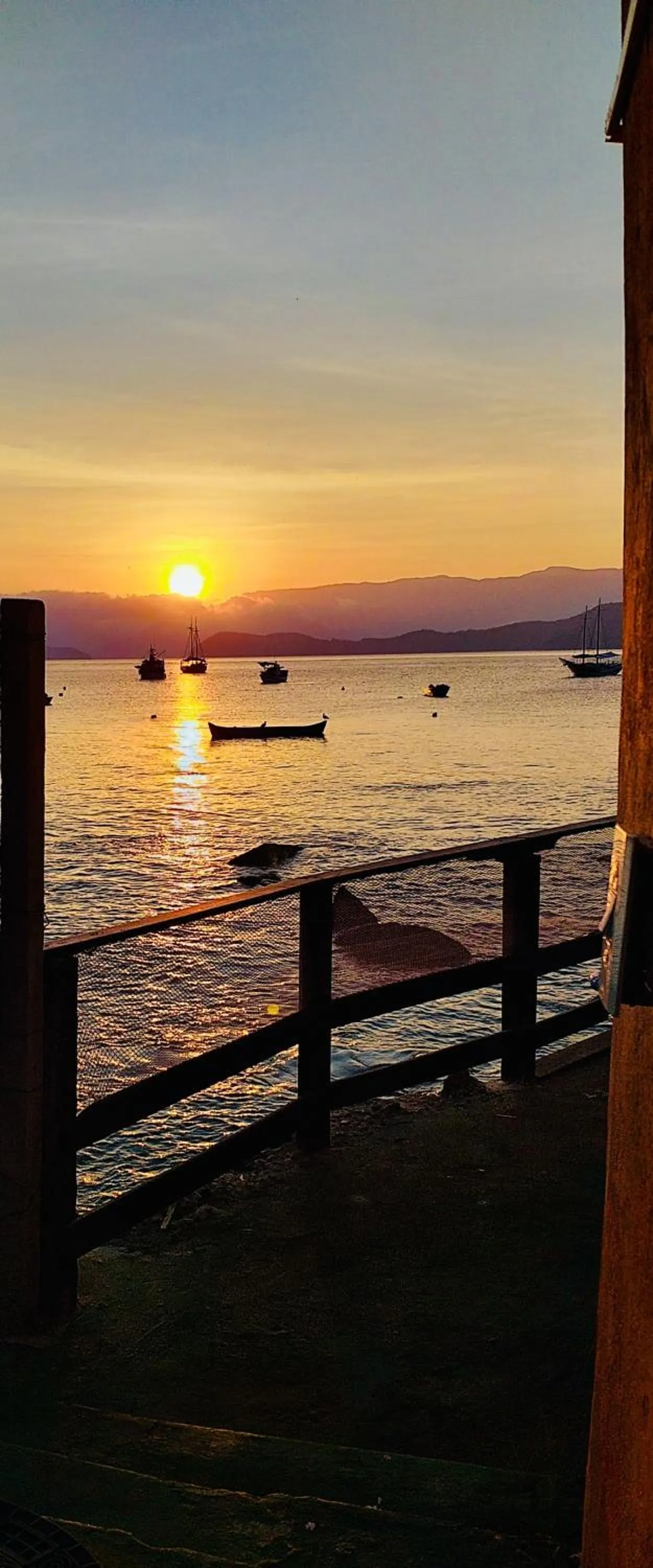 Sea view in Pousada Sobre As Ondas de Picinguaba