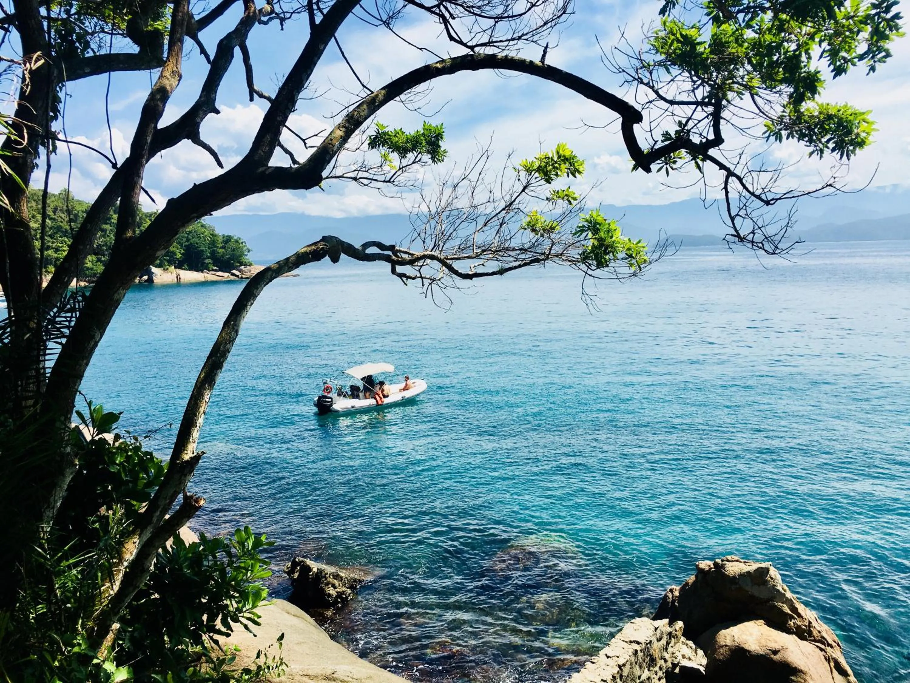 Sea view in Pousada Sobre As Ondas de Picinguaba