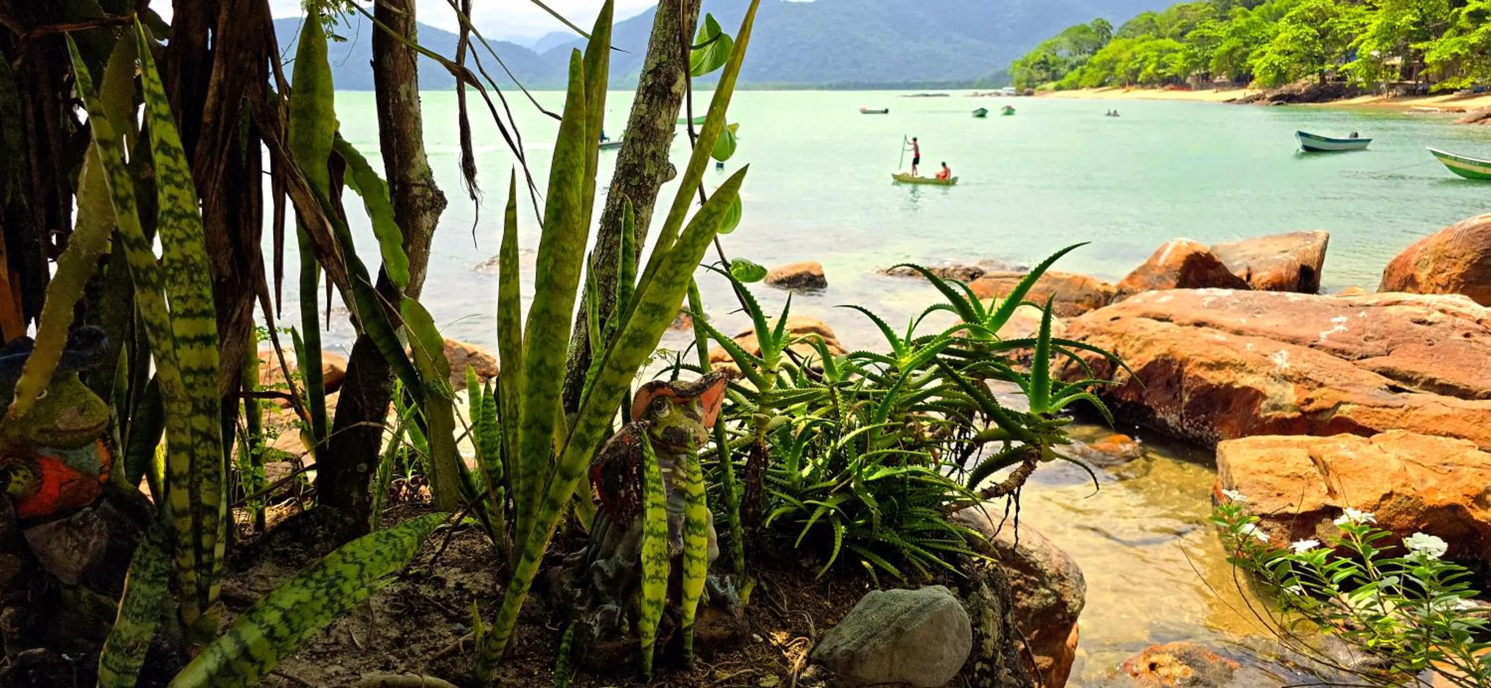 Beach in Pousada Sobre As Ondas de Picinguaba
