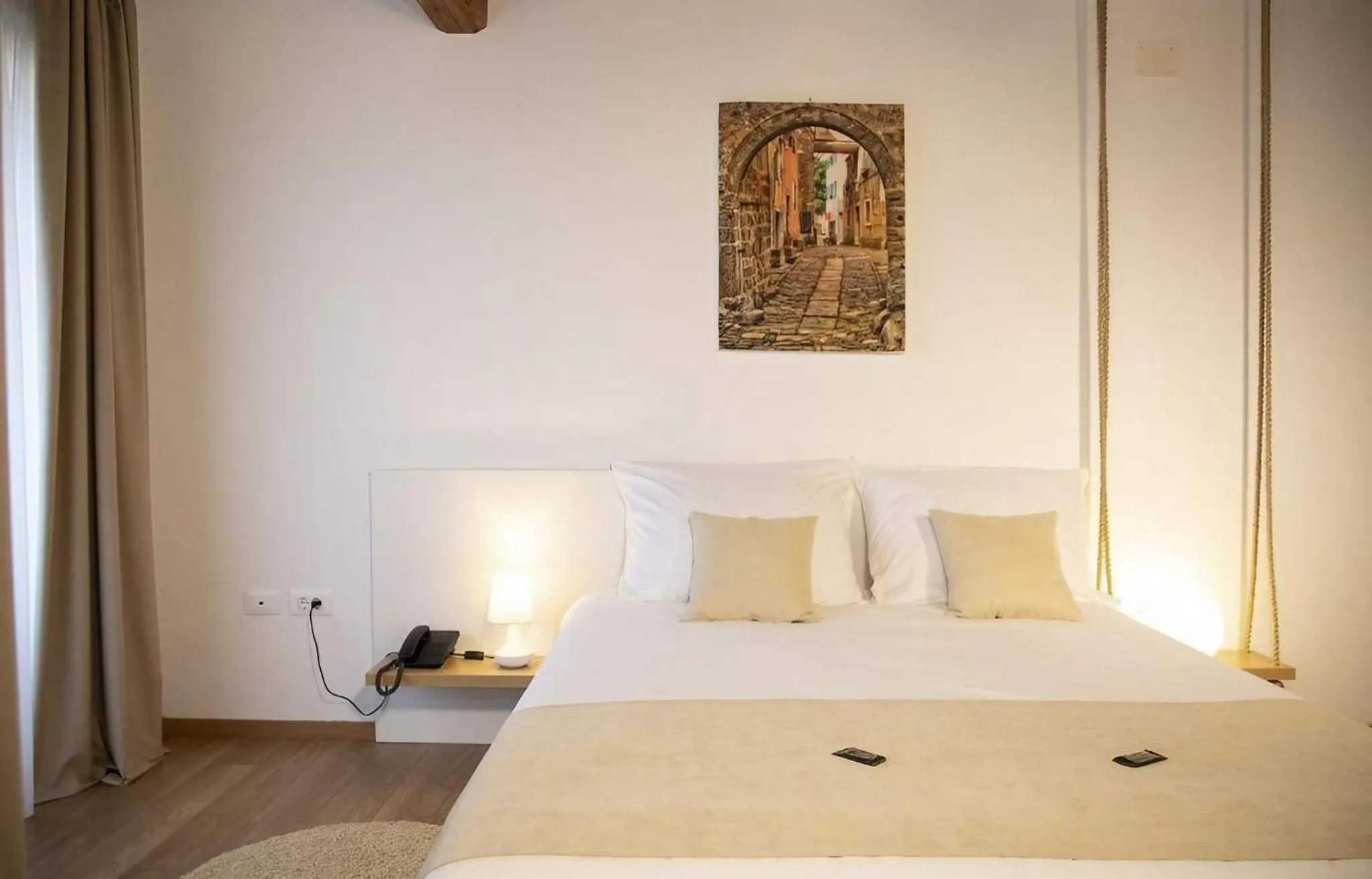 Bedroom in Hotel Natura Vilanija