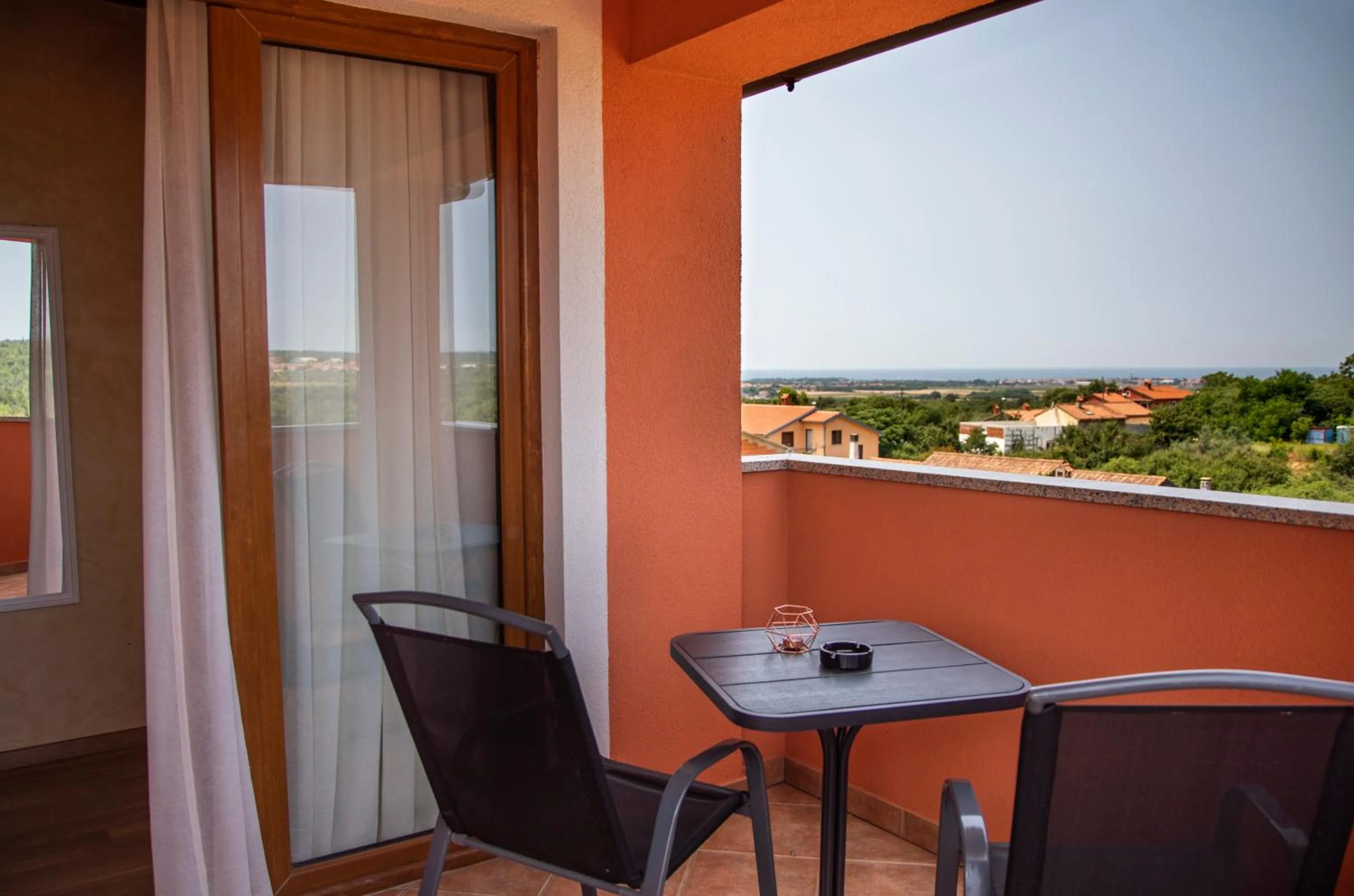 Balcony/Terrace in Hotel Natura Vilanija