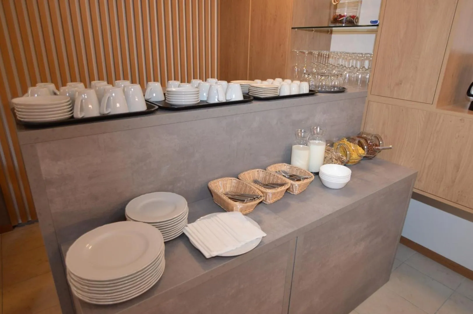 Buffet breakfast in Hotel Natura Vilanija