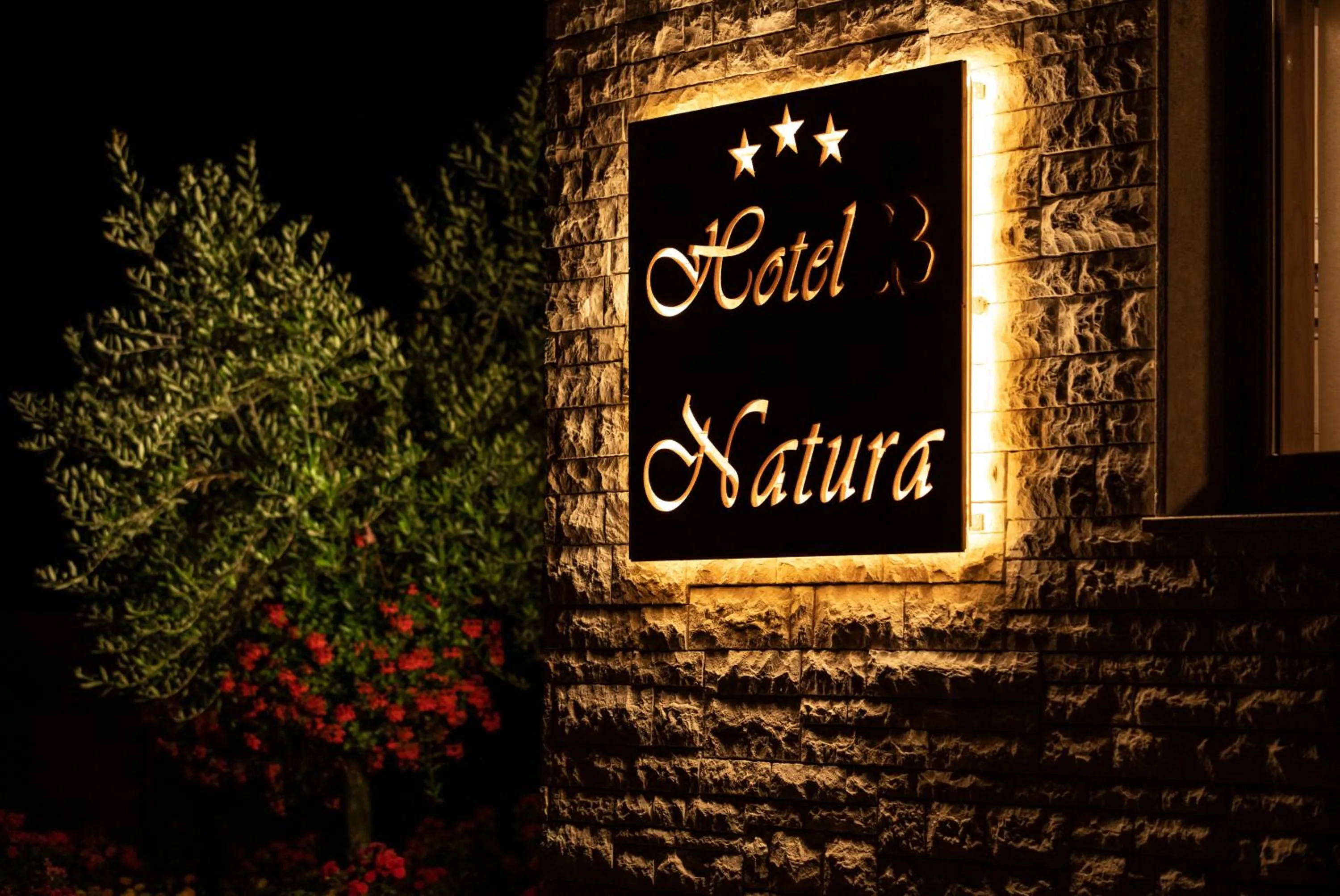 Logo/Certificate/Sign in Hotel Natura Vilanija