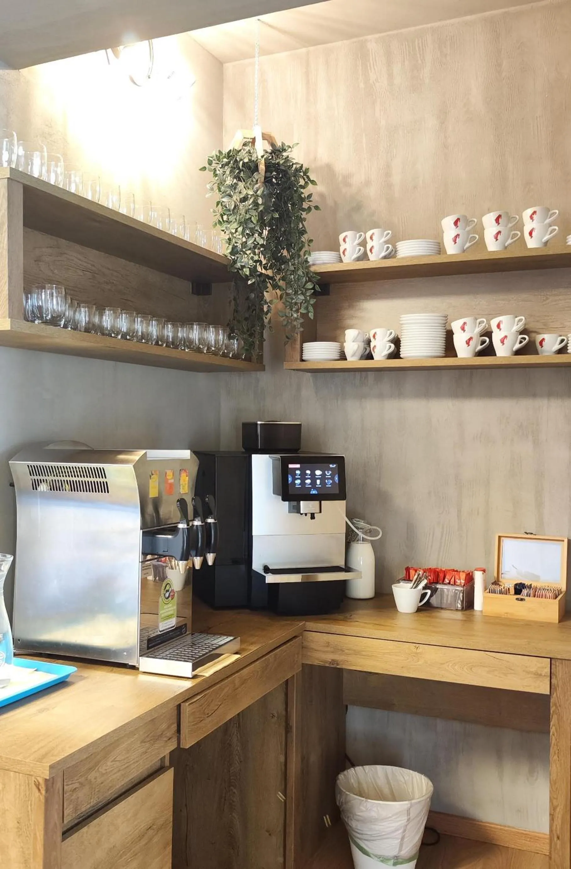 Coffee/tea facilities in Hotel Natura Vilanija