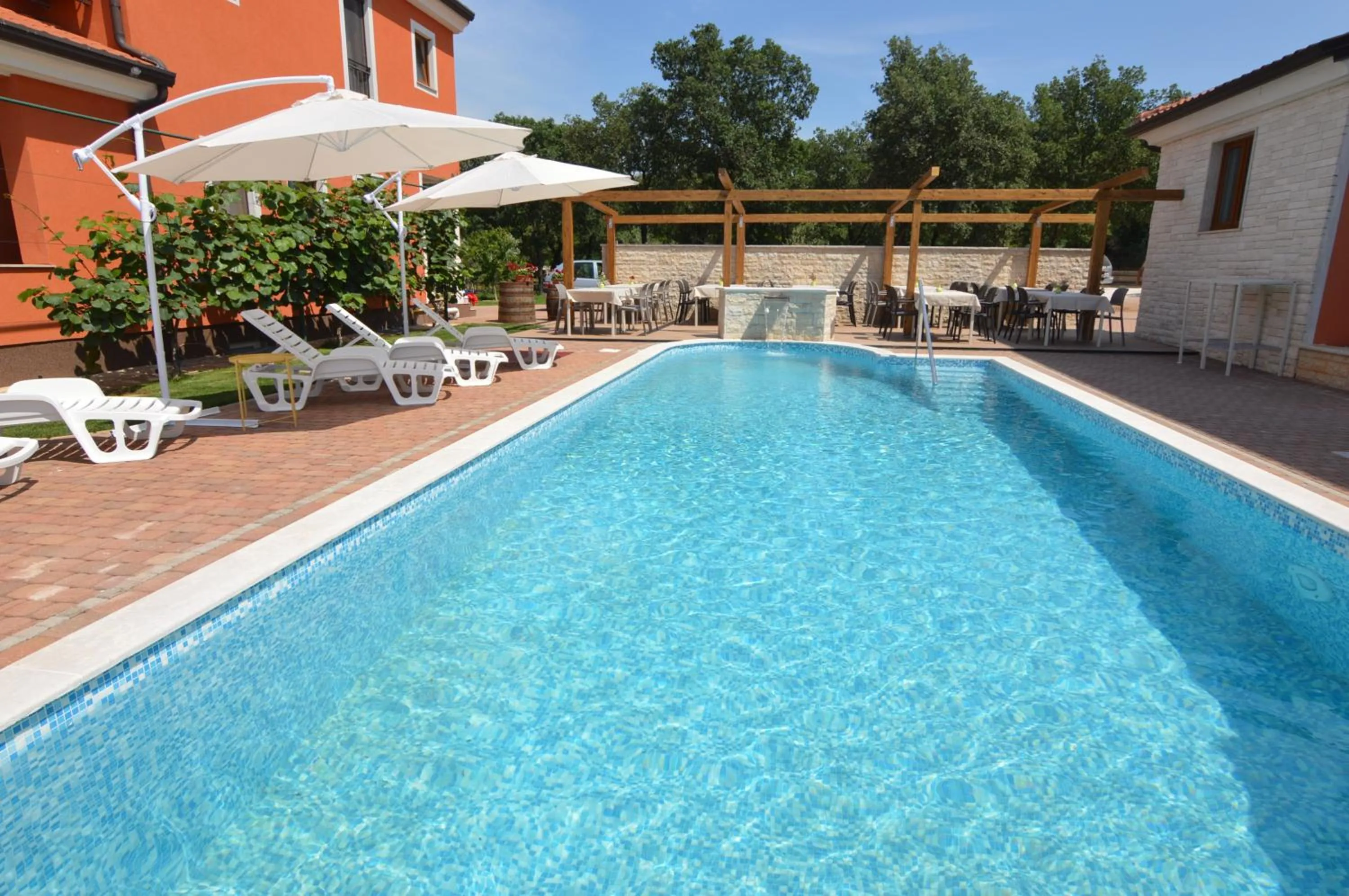 Property building in Hotel Natura Vilanija