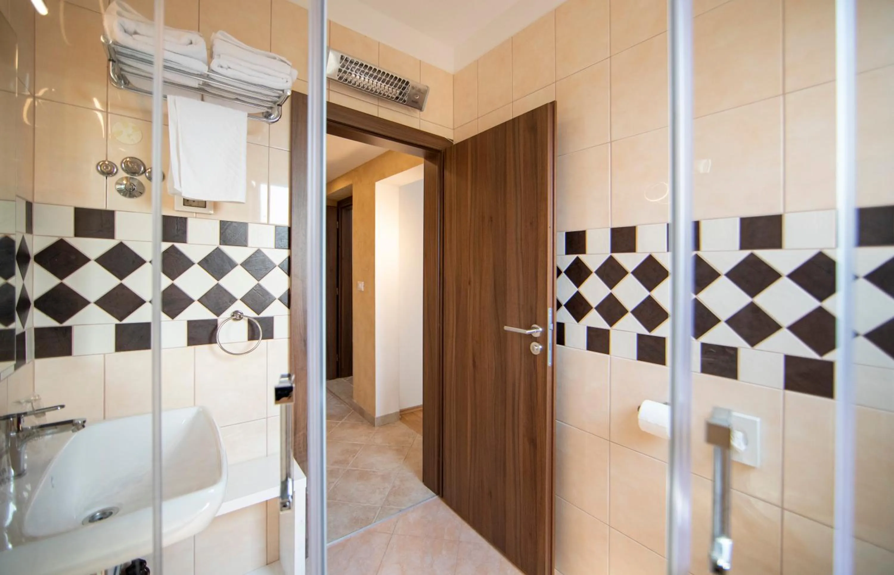 Bathroom in Hotel Natura Vilanija