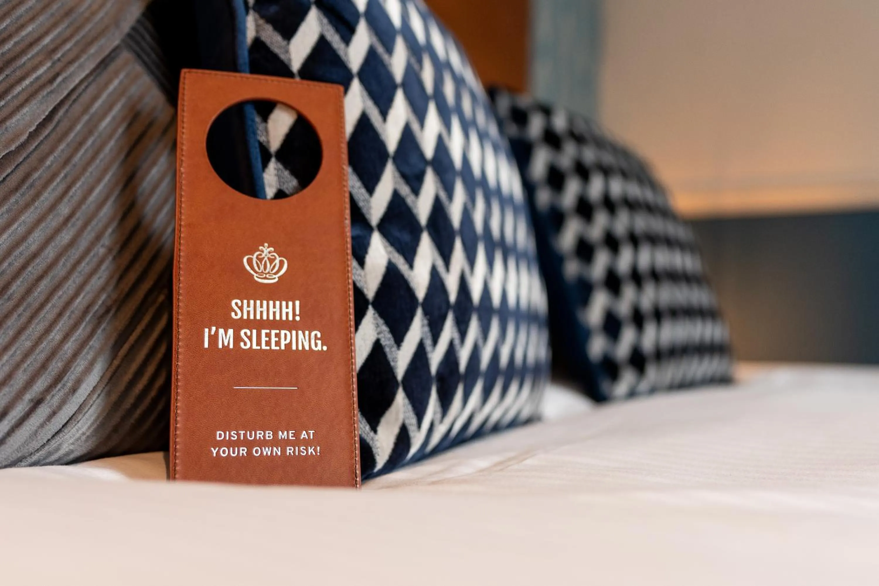 Bed in The Duke of Edinburgh Hotel & Bar