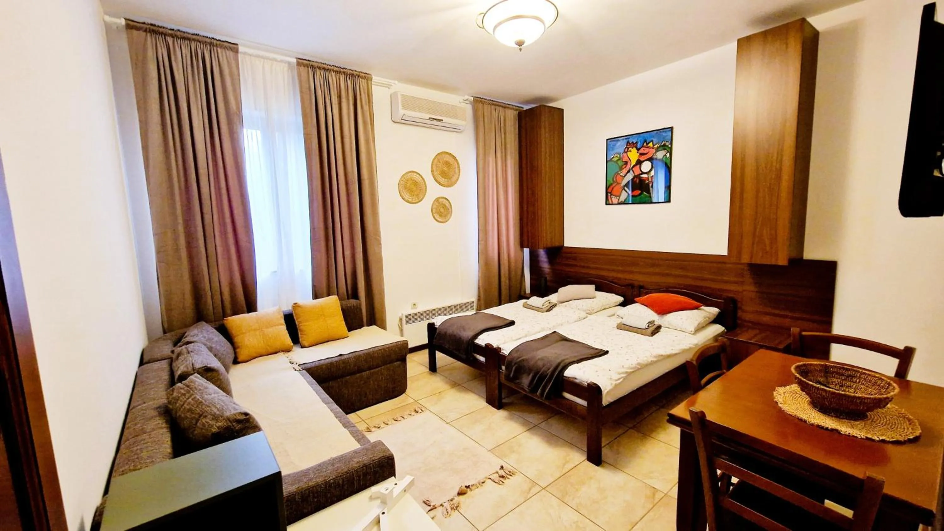 Bed in ŽUPAN apartmani