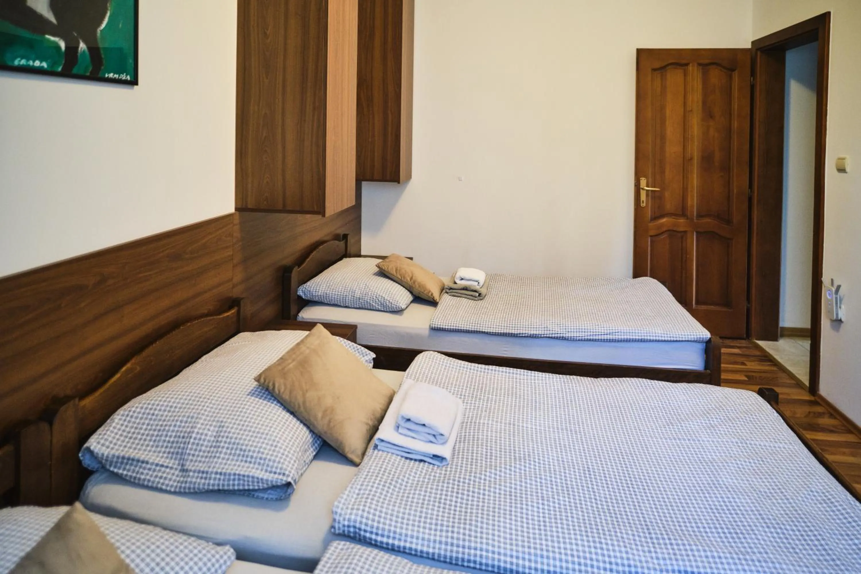 Bed in ŽUPAN apartmani