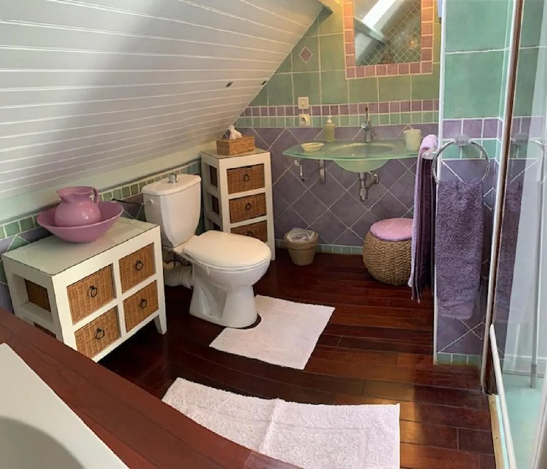 Bathroom in Chambres d'hotes "Manoir Des Quatre Saisons"