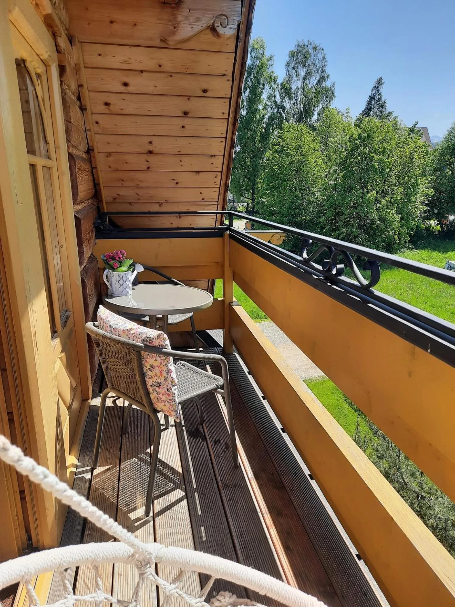 Balcony/Terrace in Willa Płazówka Białczańska