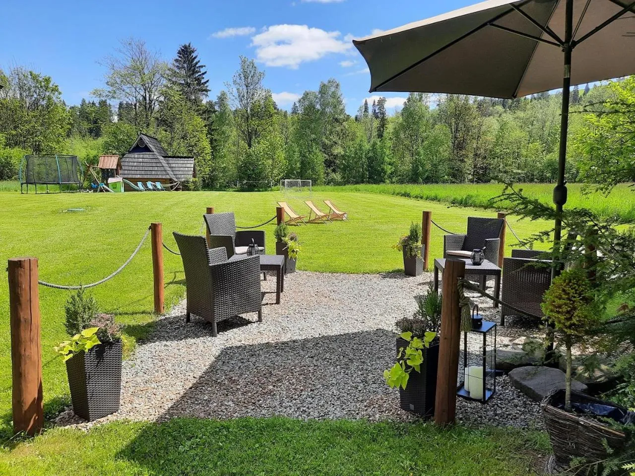 Garden in Willa Płazówka Białczańska