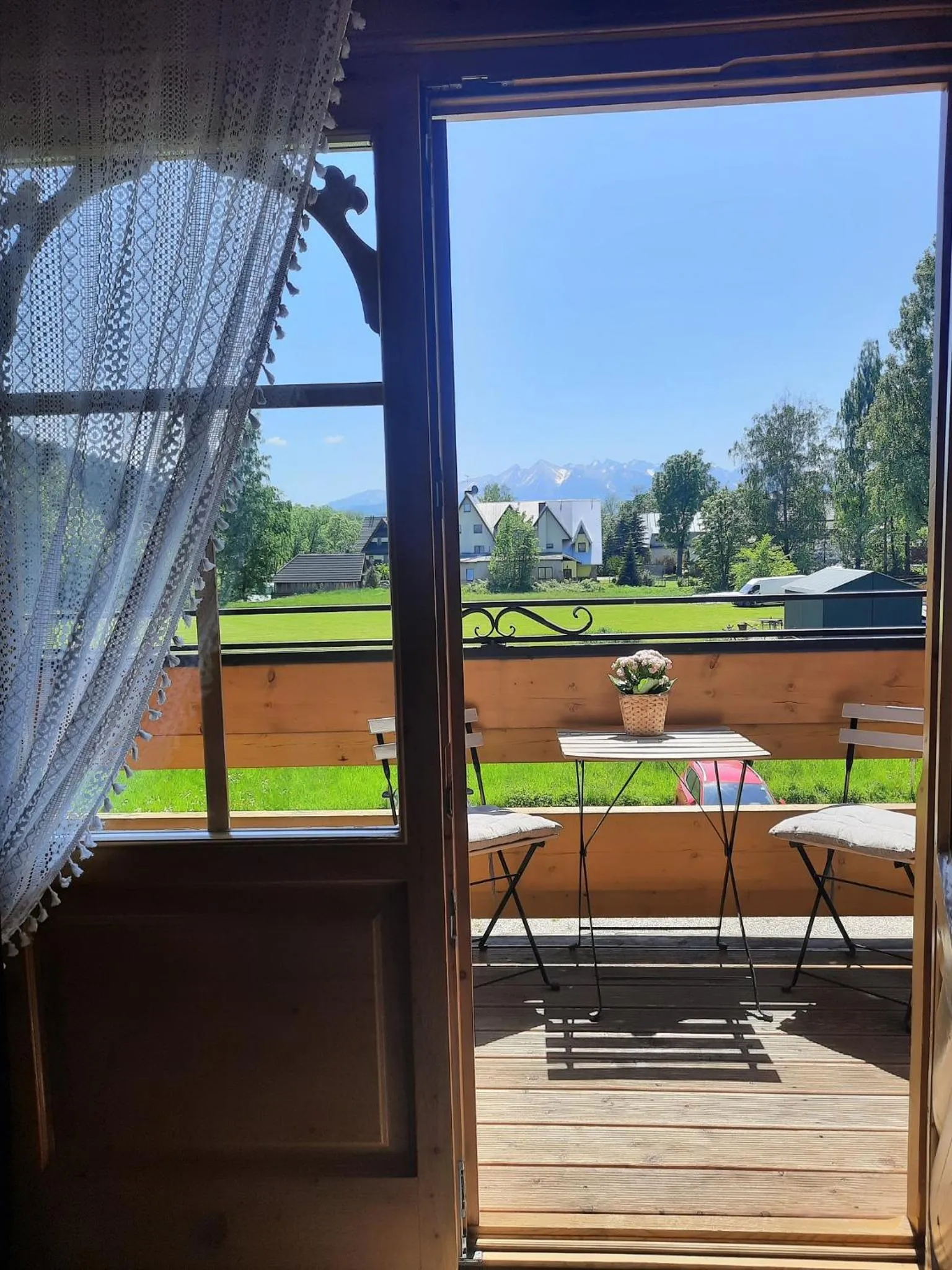 Balcony/Terrace in Willa Płazówka Białczańska