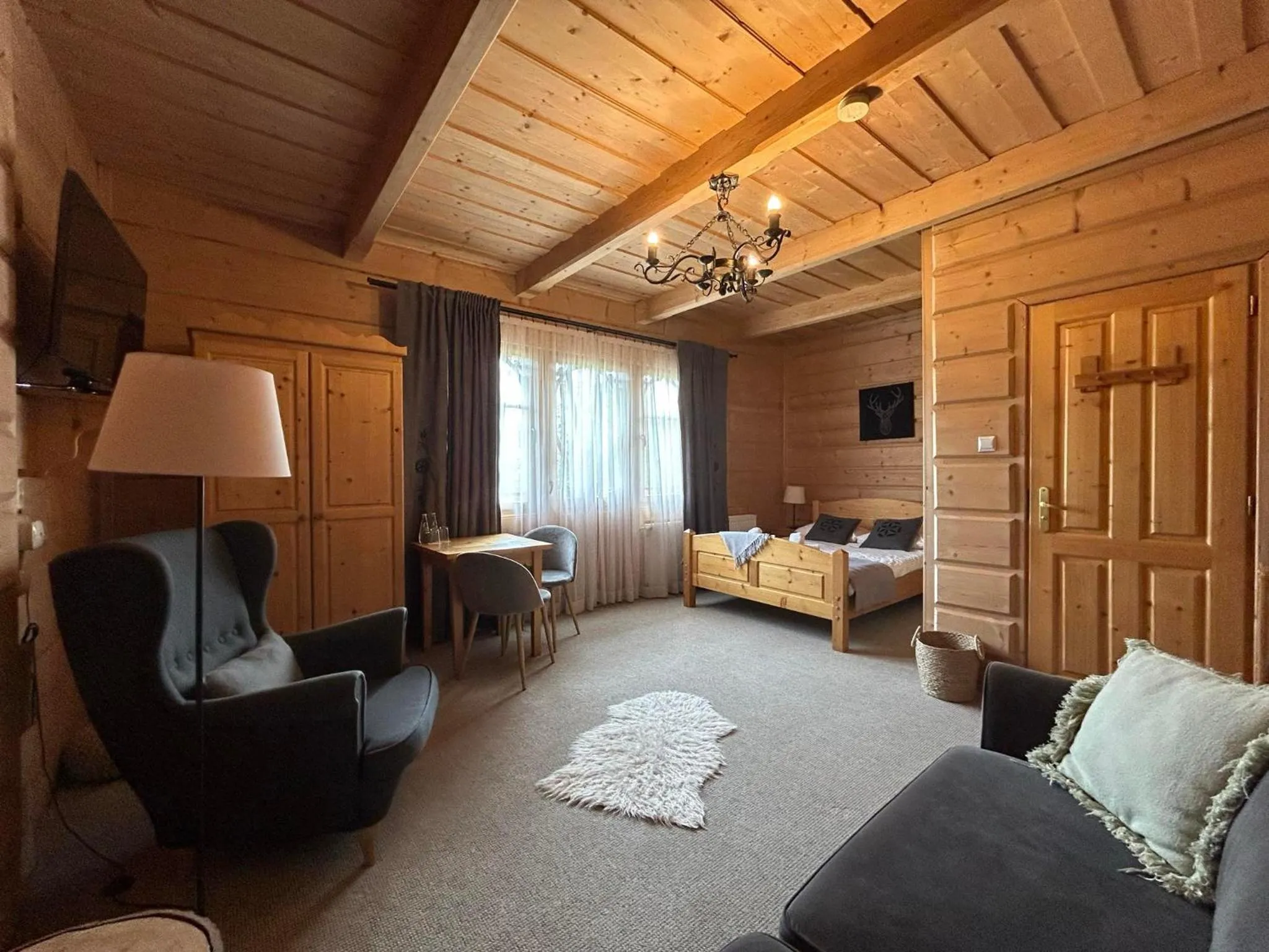 Property building, Bed in Willa Płazówka Białczańska