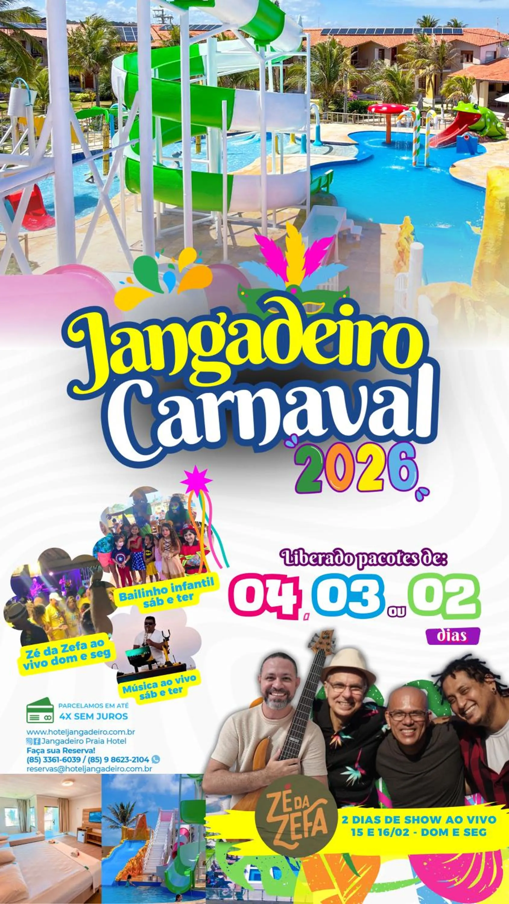 Entertainment in Jangadeiro Praia Hotel Resort - Parque Aquático e Pé na Areia