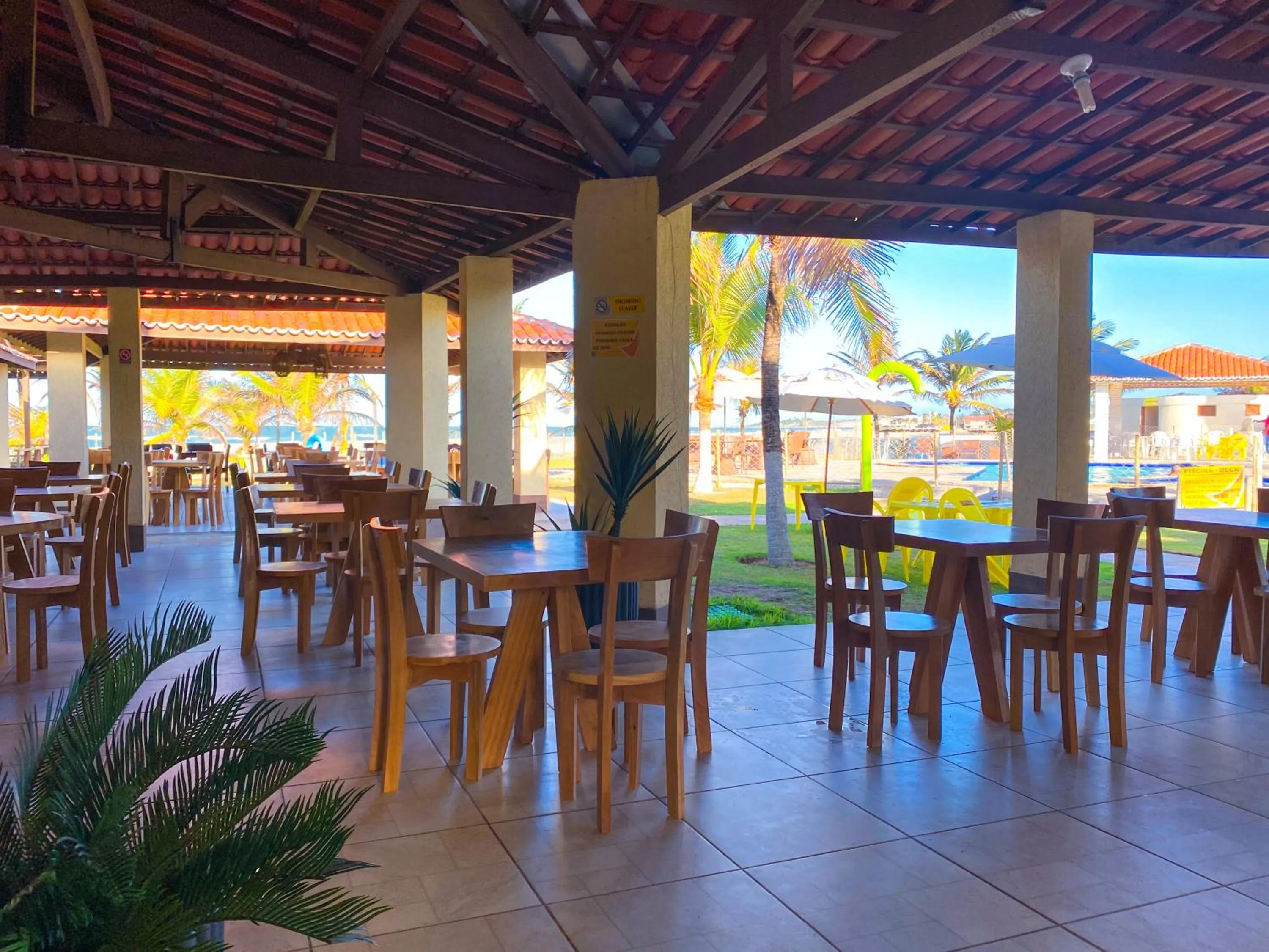 Restaurant/places to eat in Jangadeiro Praia Hotel Resort - Parque Aquático e Pé na Areia