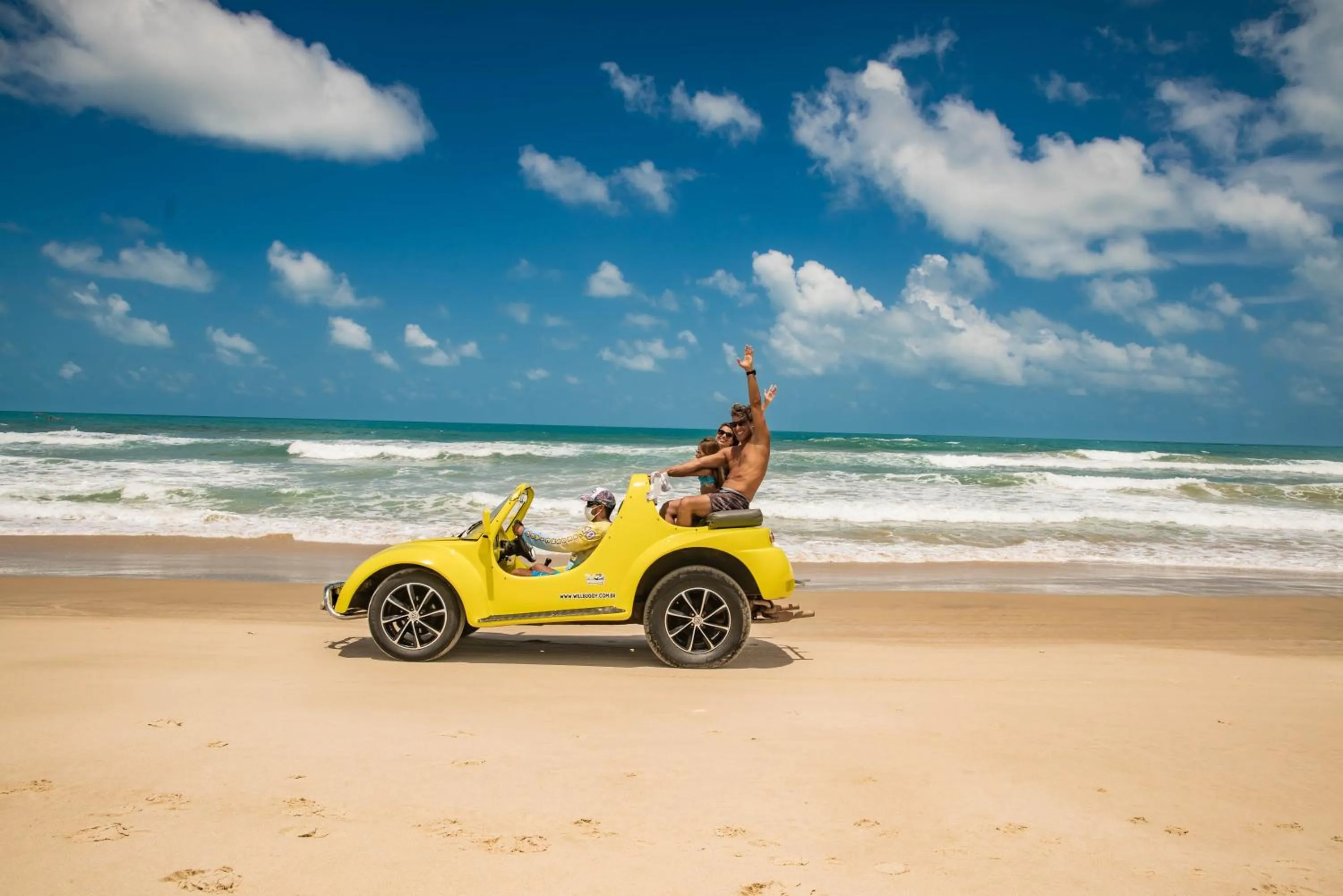 Natural landscape in Jangadeiro Praia Hotel Resort - Parque Aquático e Pé na Areia