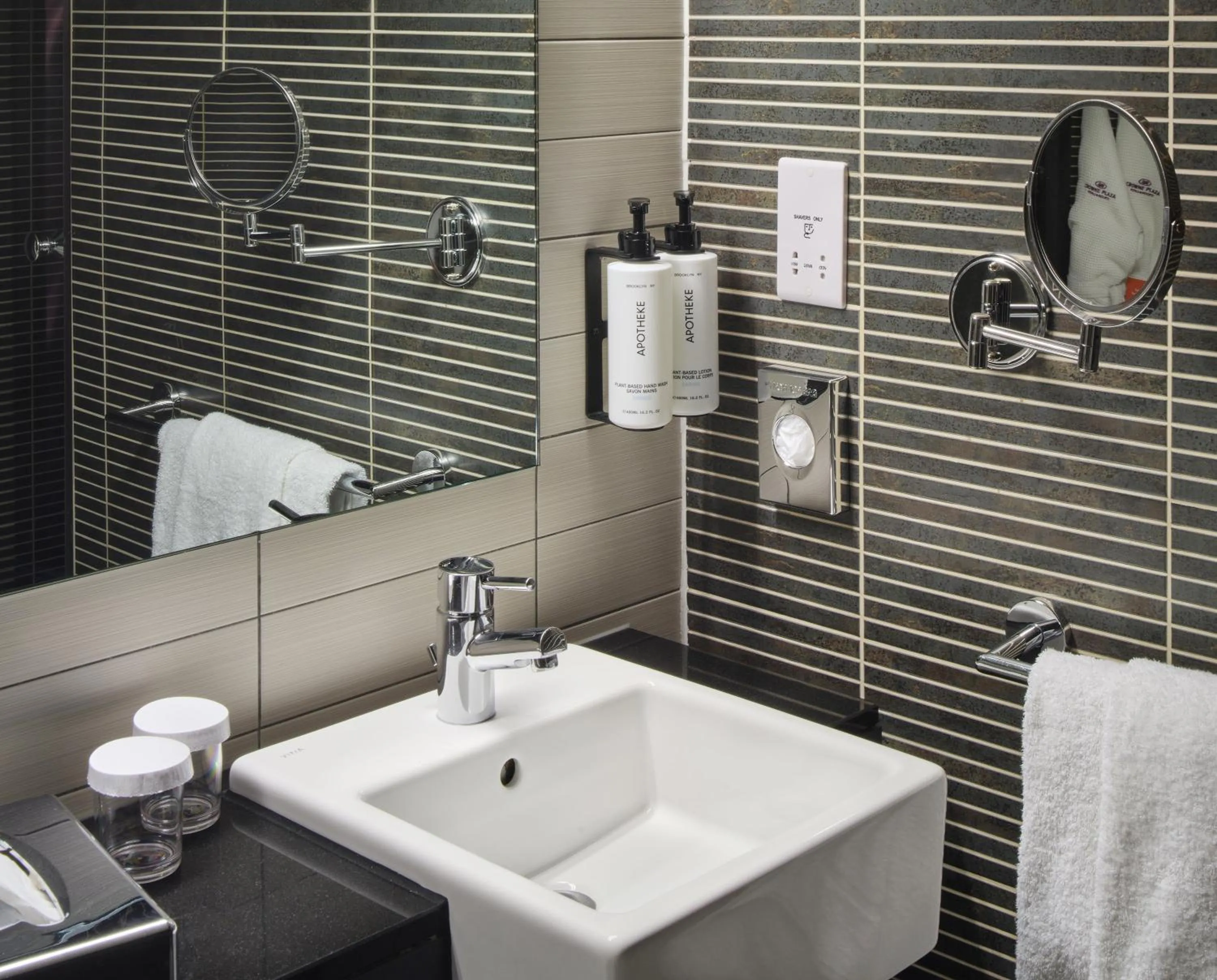 Bathroom in Crowne Plaza Birmingham City by IHG