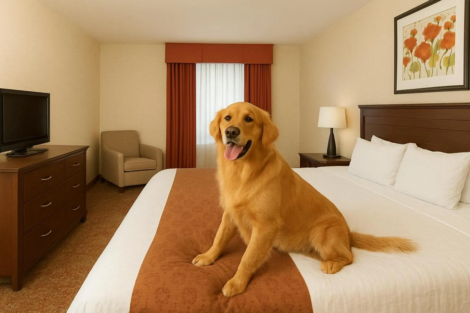 pet friendly, Bed in Crystal Inn Hotel & Suites - West Valley City