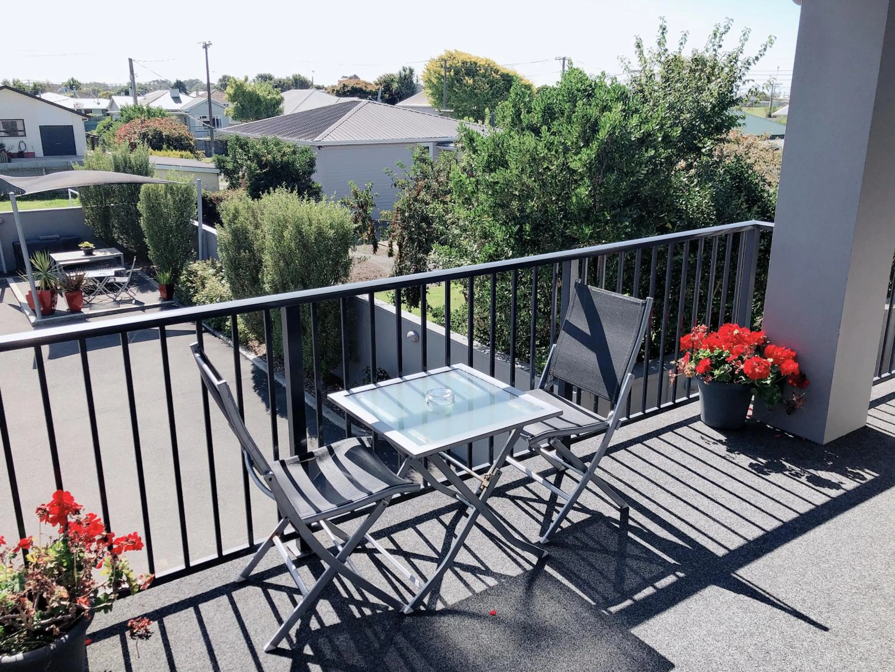 Balcony/Terrace in Oamaru Motor Lodge