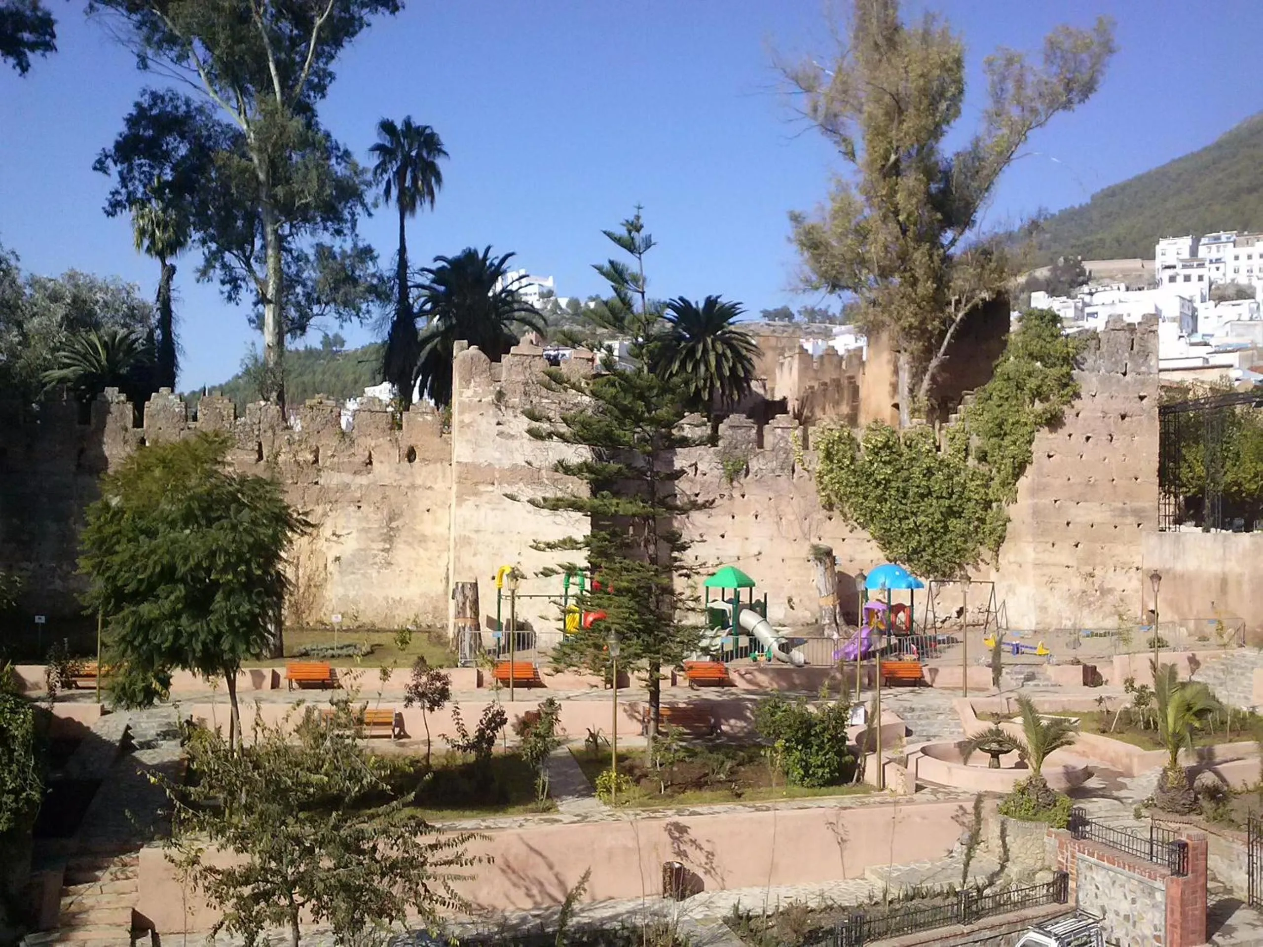 Garden view in Hotel Anaia