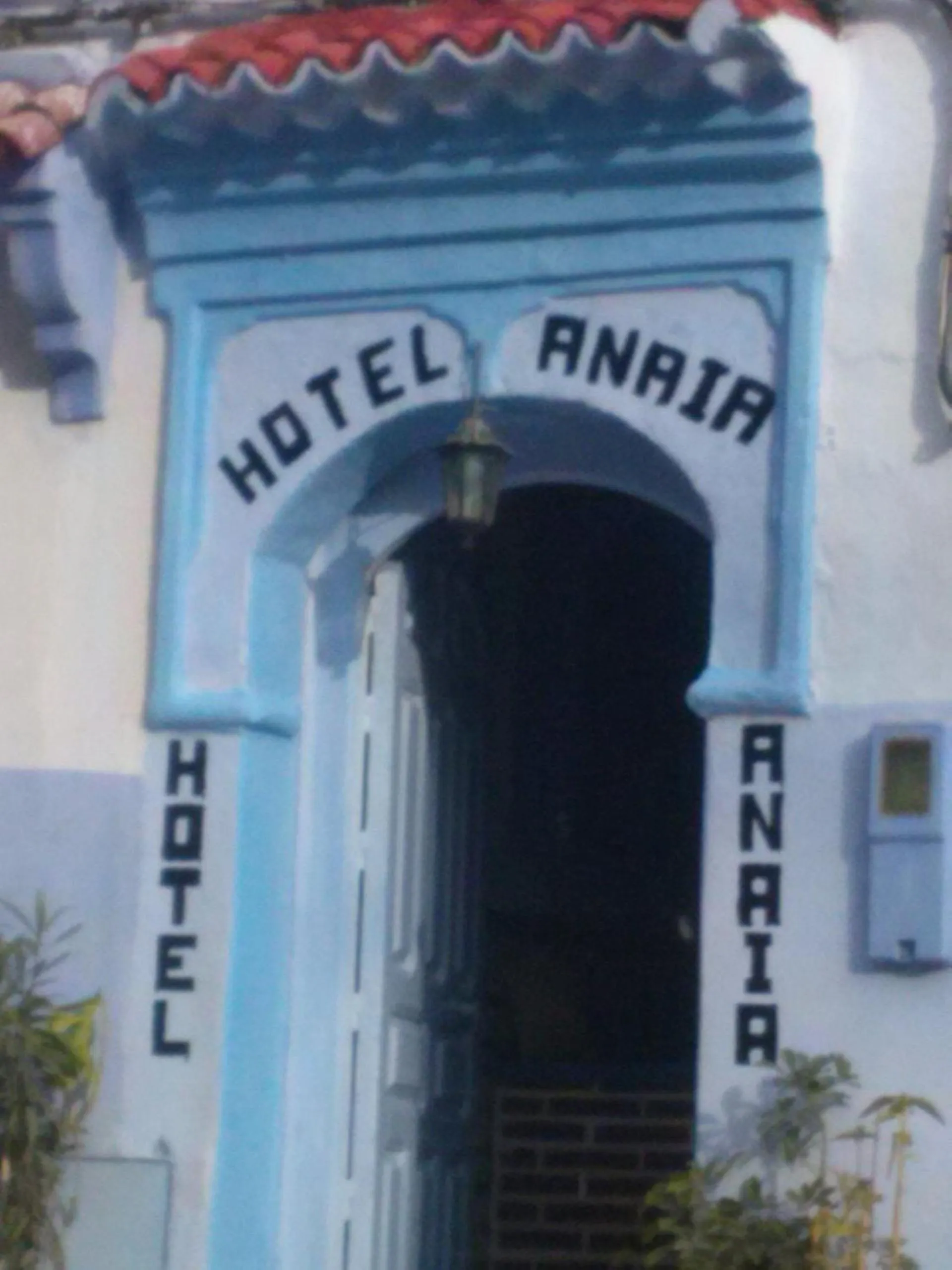 Facade/entrance in Hotel Anaia