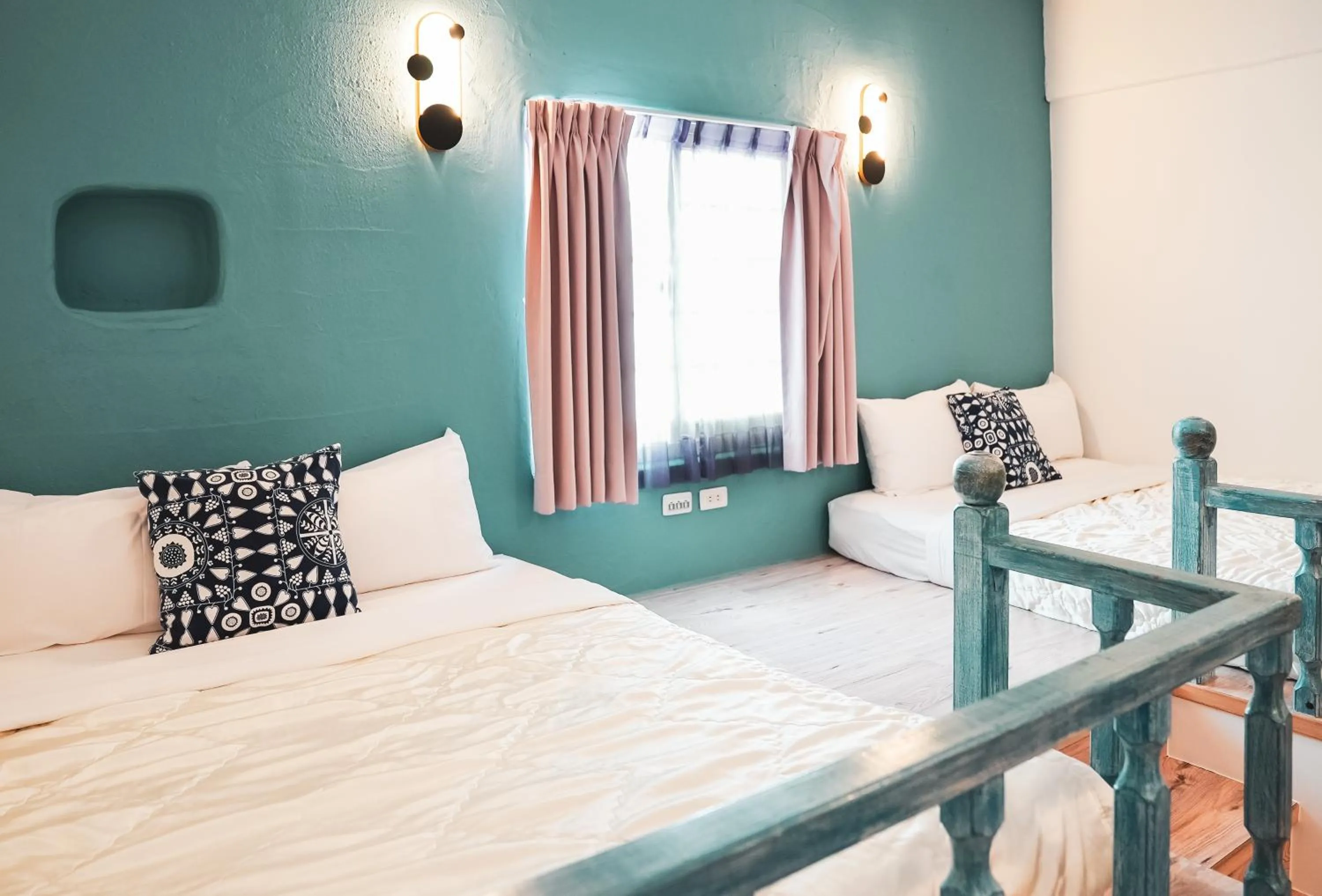 Bed in Bethlehem B&B Kenting